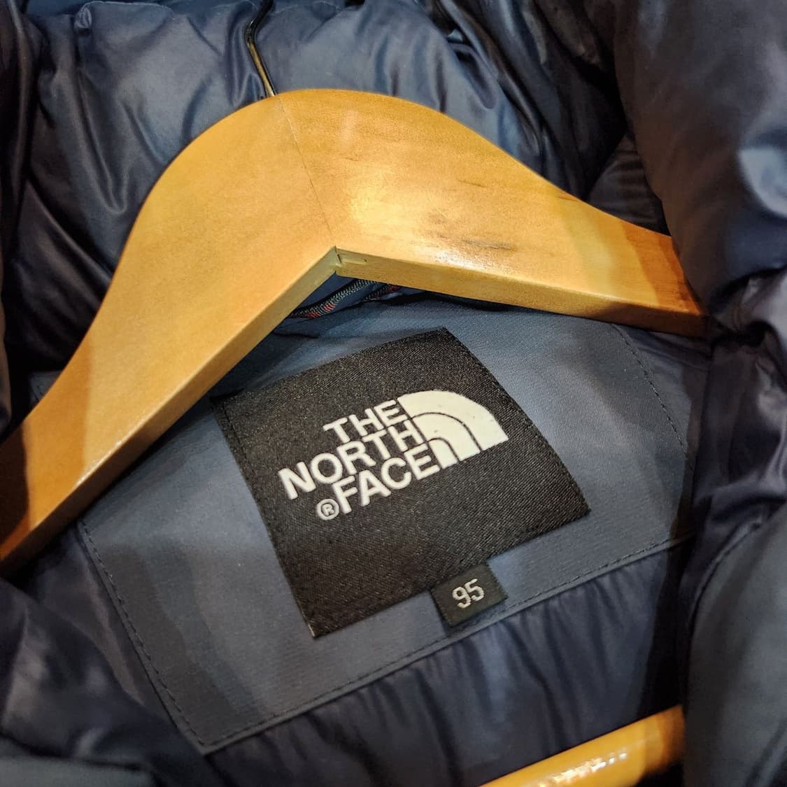 노스페이스 하이벤트 구스다운 패딩 M 상품이미지4