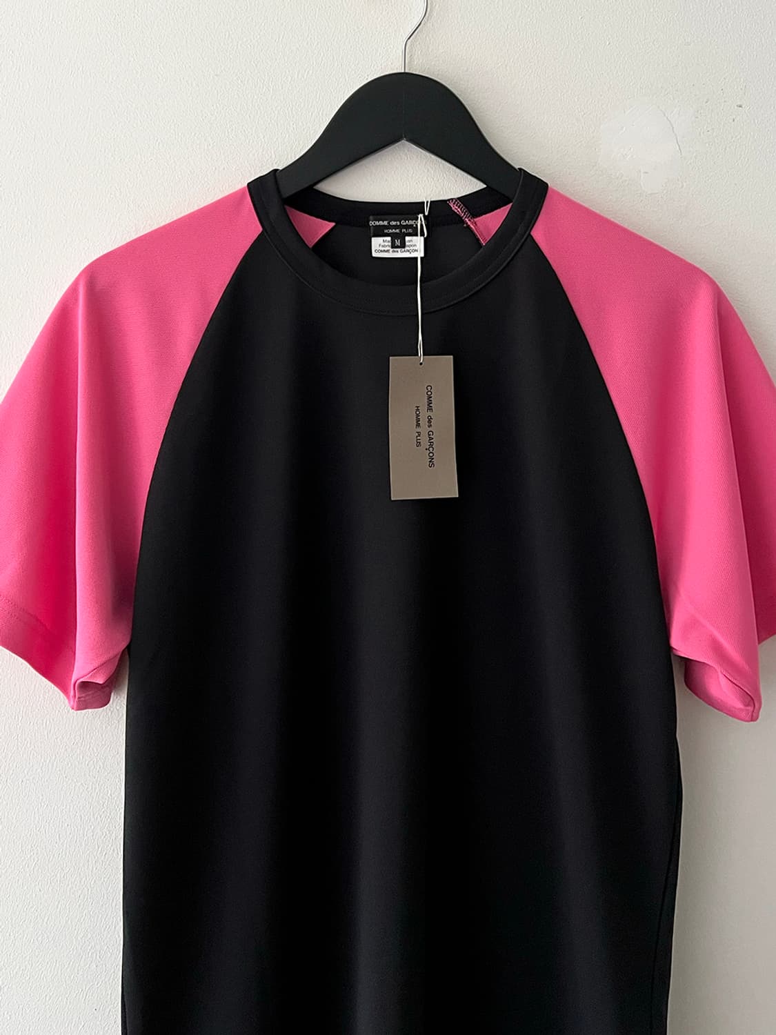 꼼 데 가르송 옴므 플러스 SS25 인터록 티셔츠 상품이미지3