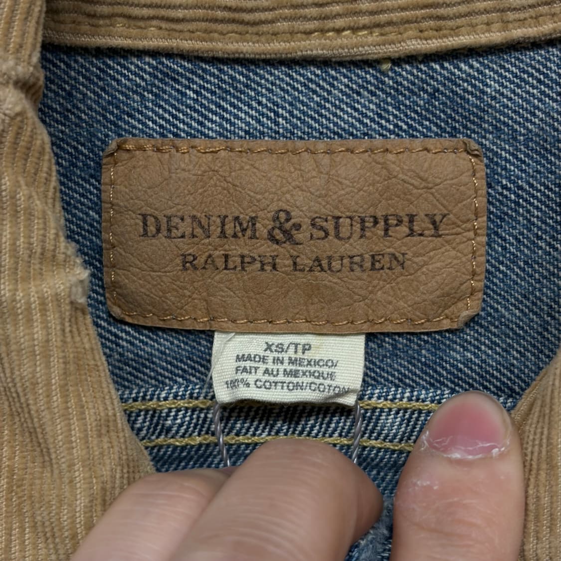 데님앤서플라이 101 복각 데님자켓 상품이미지7