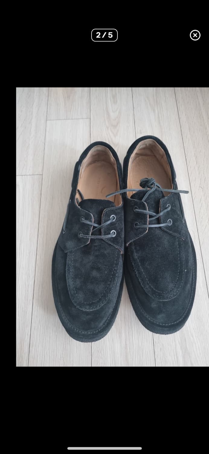 드리스반노튼 surede flat bote shoes black 275 상품이미지2