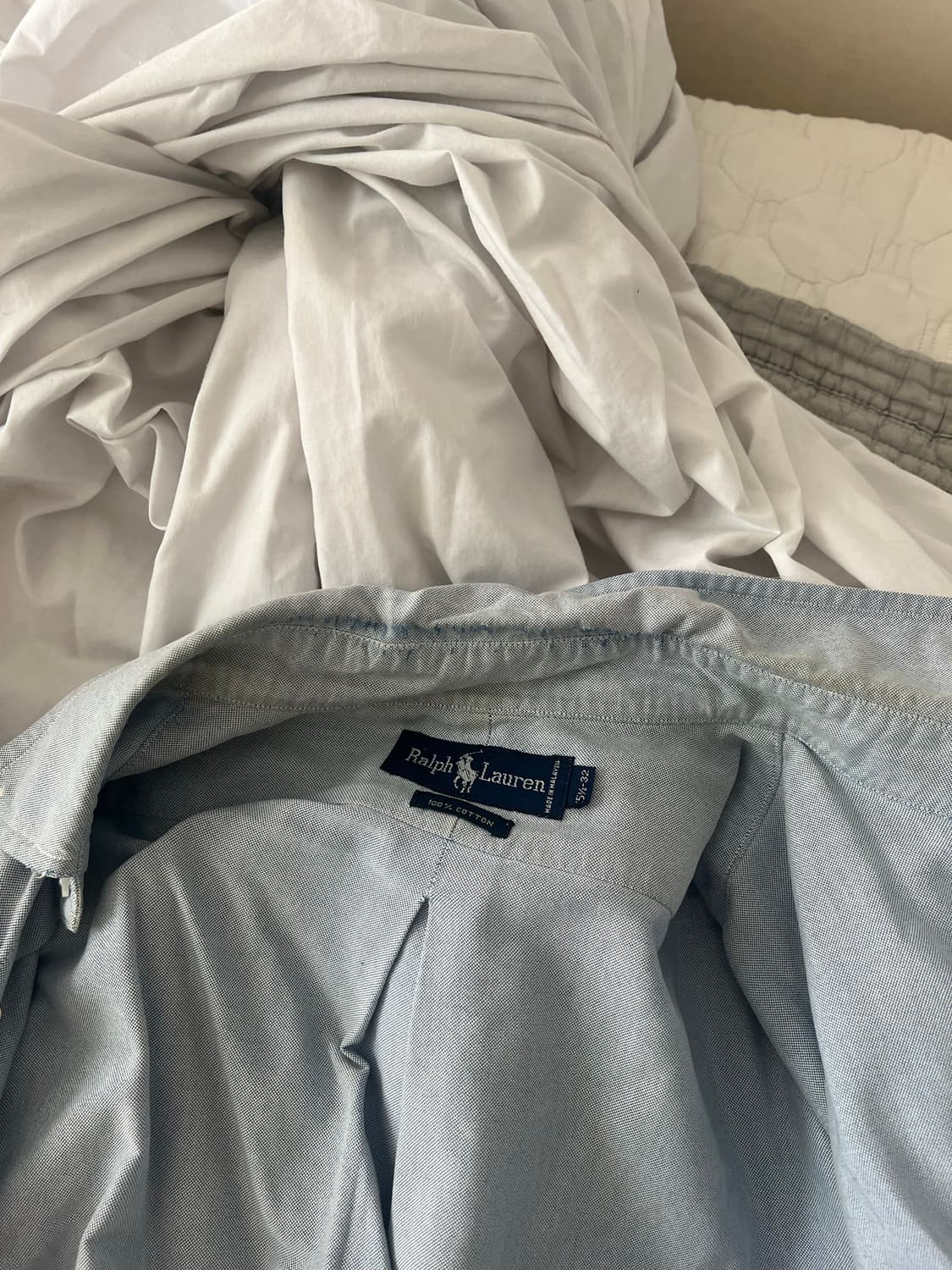 폴로 Polo Ralph Lauren 코튼 셔츠 Vintage 상품이미지4