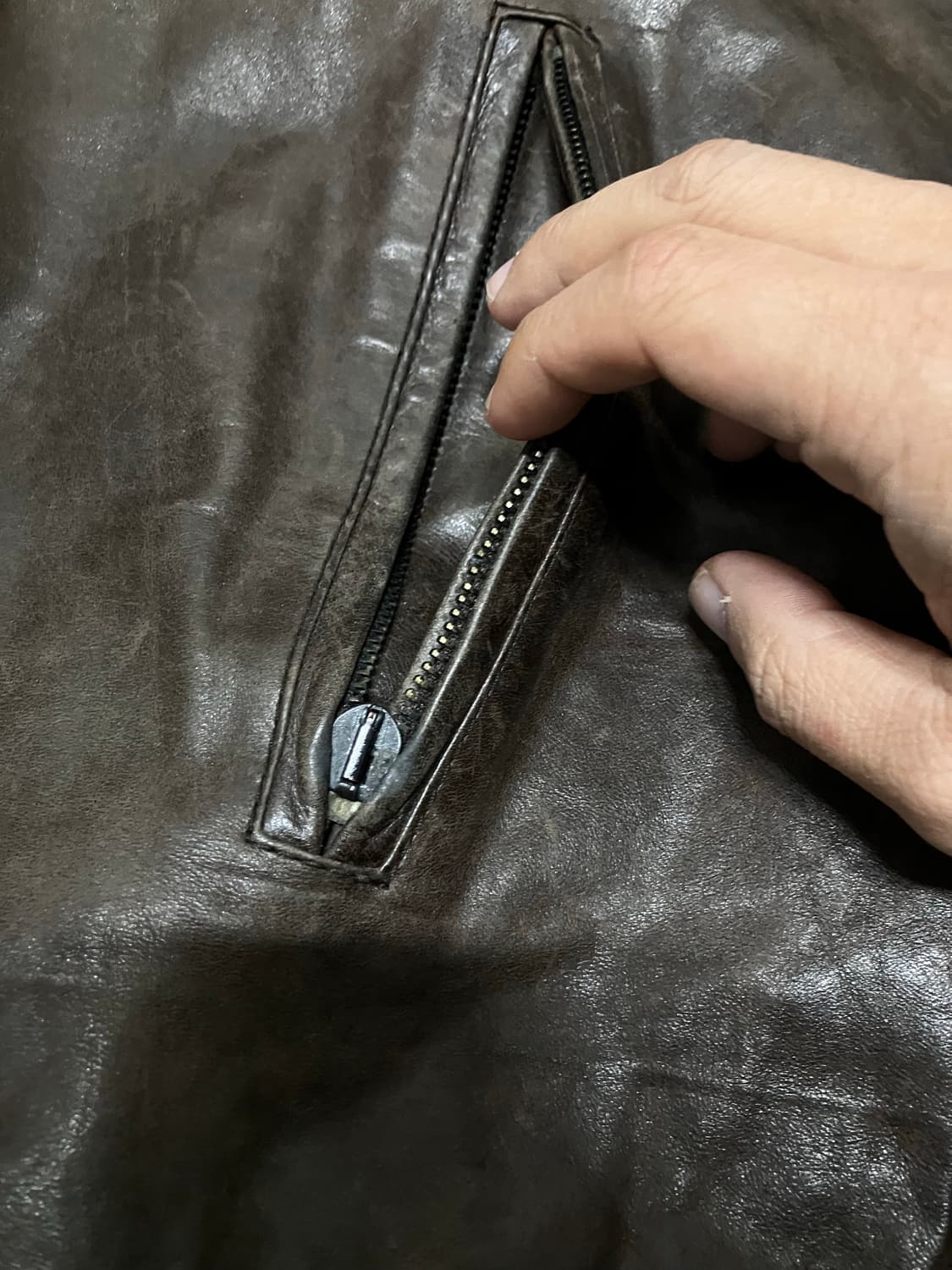 iceberg 90s leather jacket 상품이미지4