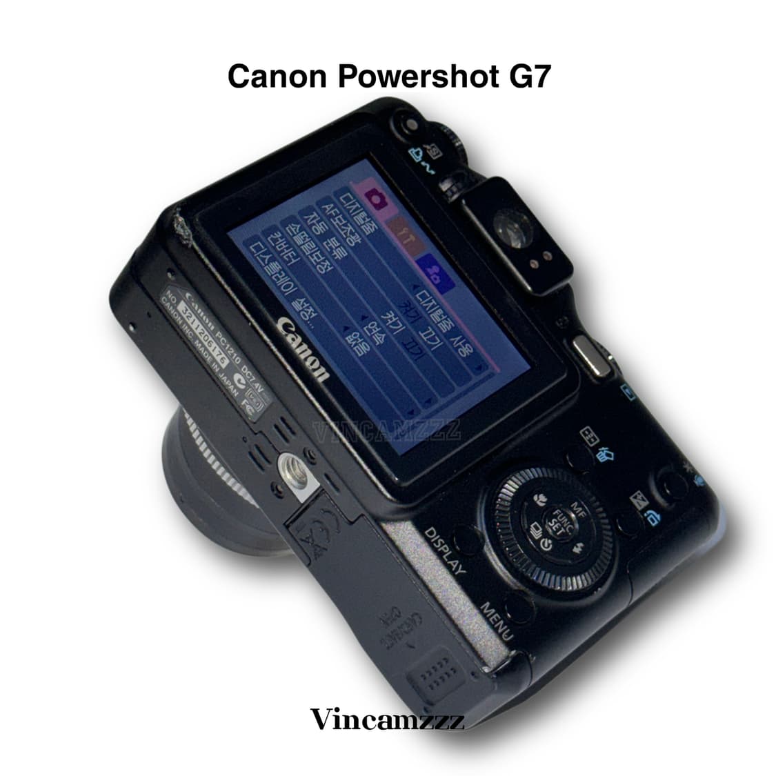Canon 캐논 Powershot 파워샷 G7 디지털카메라 상품이미지3