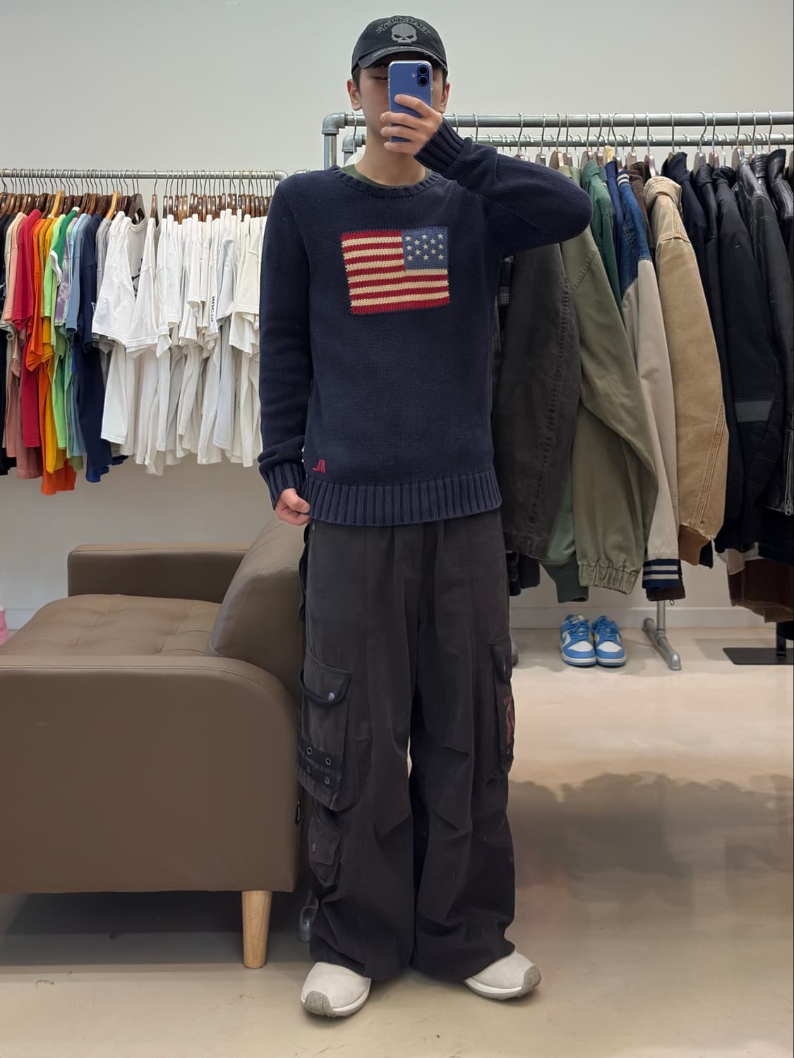 폴로 랄프로렌 성조기 니트 상품이미지5