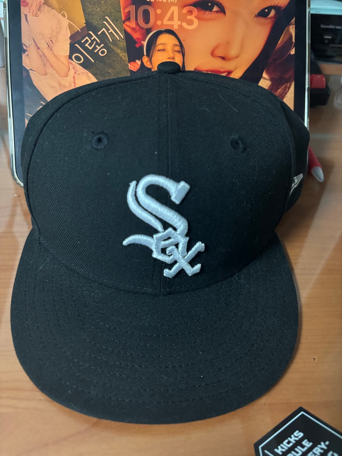 MLB 어센틱 시카고 화이트삭스 게임 블랙 70358700 스냅백 상품이미지2