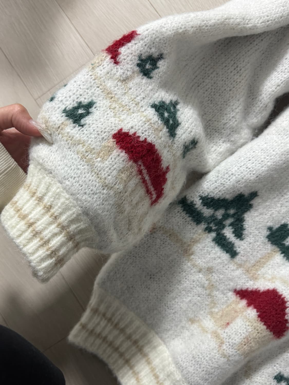 론론 스노우 빌리지 니트 상품이미지3