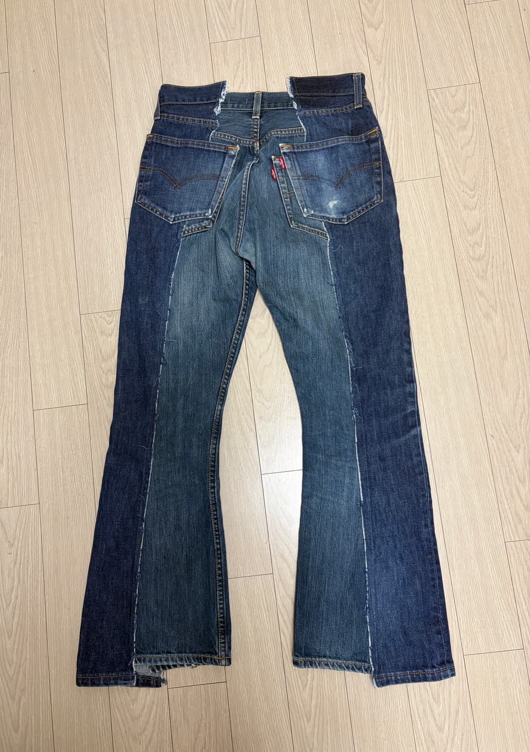 올드파크 플레어 데님팬츠 m 상품이미지2