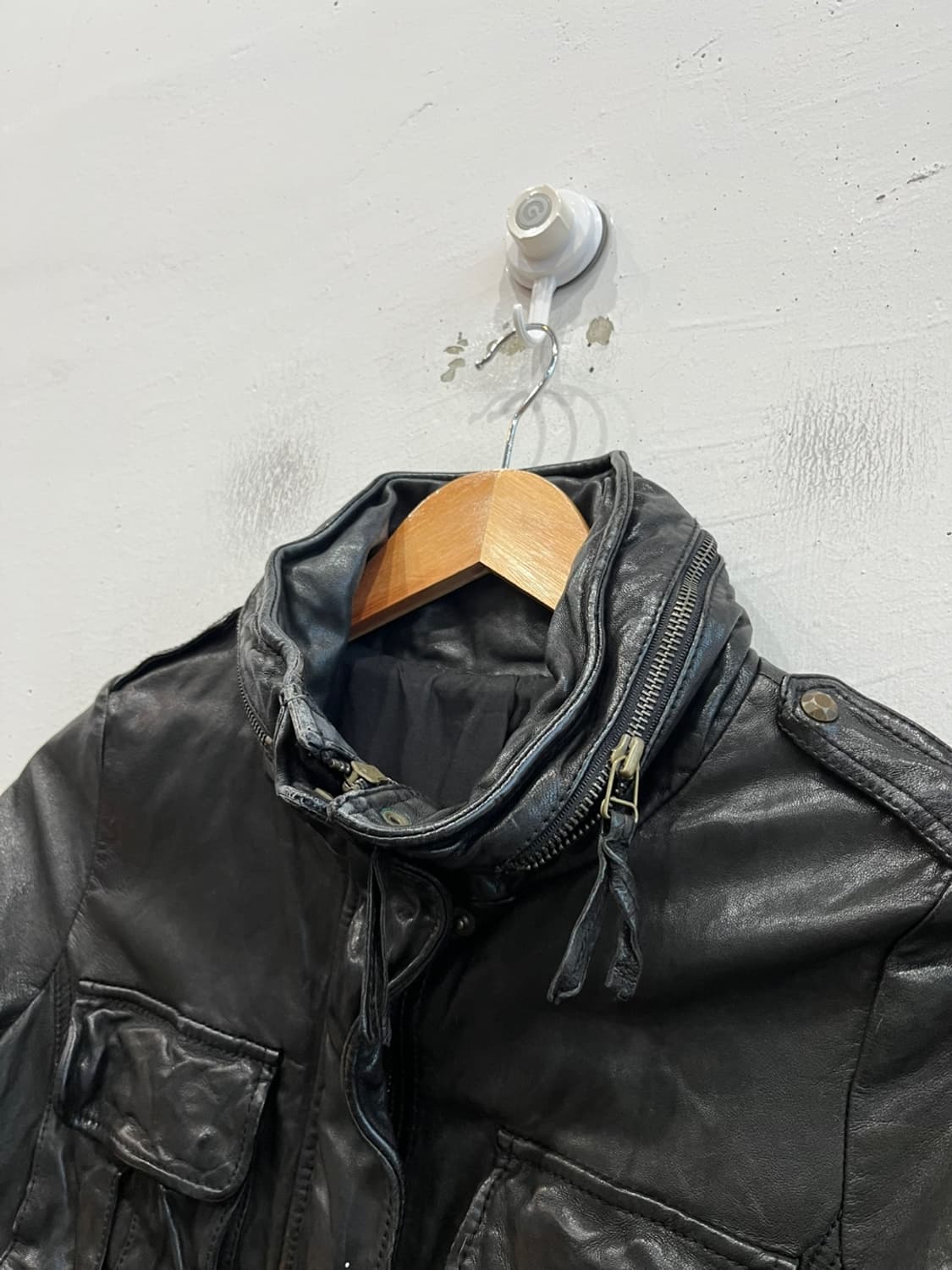 빈티지 양가죽 자켓 우먼즈 상품이미지3