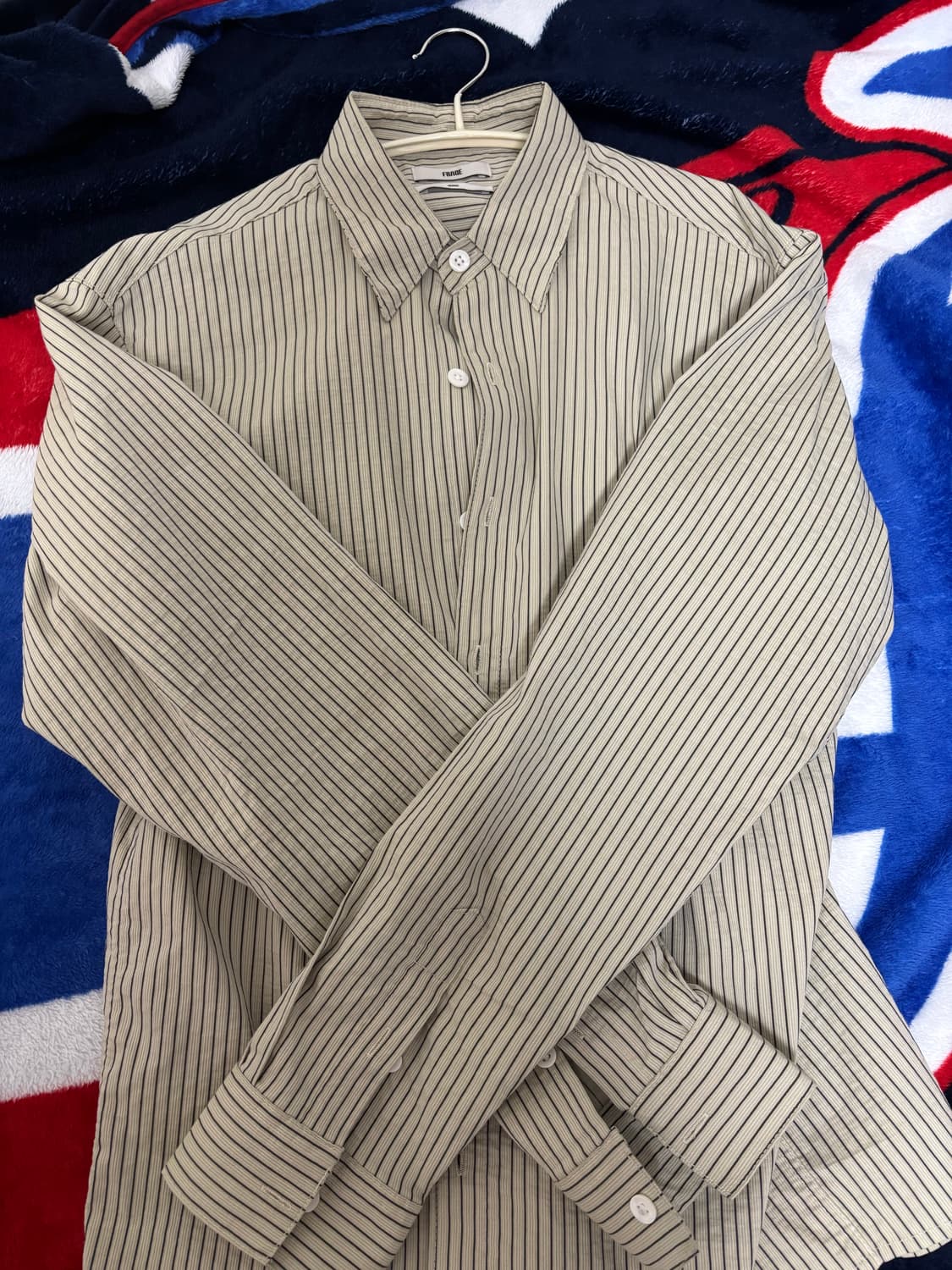 프라게 스트라이프 셔츠 M 상품이미지2