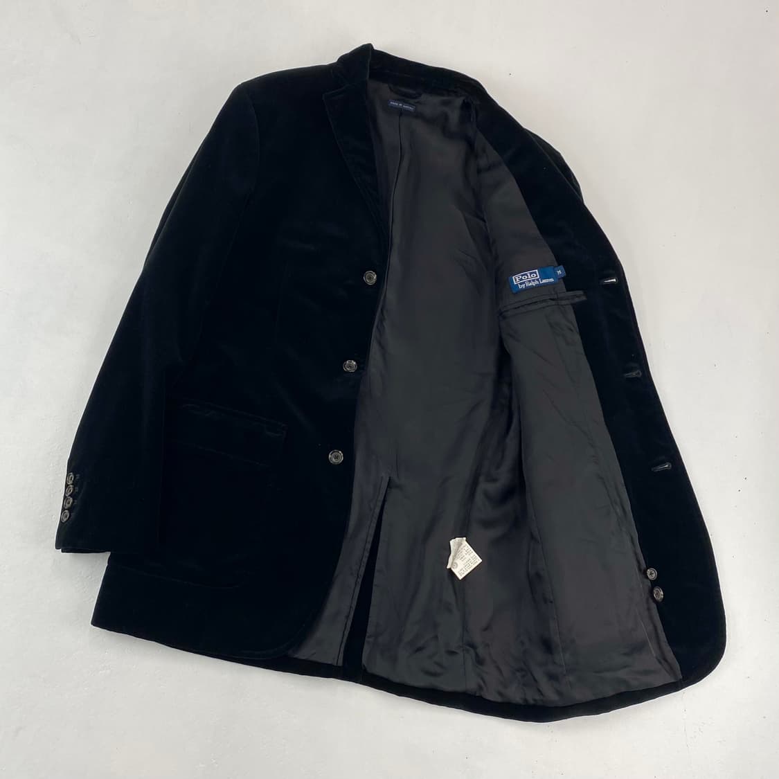 폴로 랄프로렌 블랙 벨벳 블레이저 자켓 (98) 상품이미지1