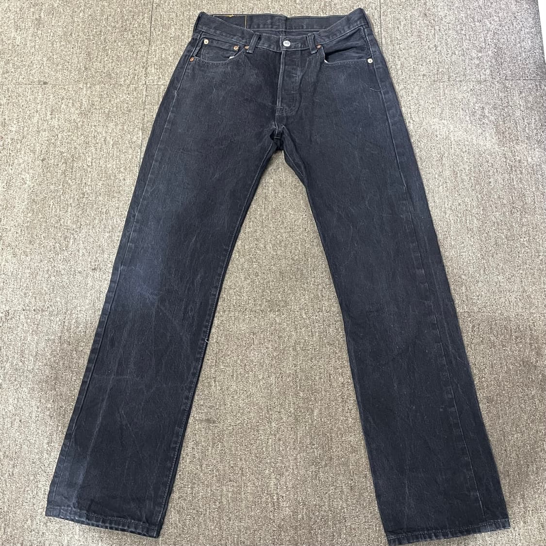 (30) Levi's 501 (리바이스 스트레이트 블랙 데님) 상품이미지4