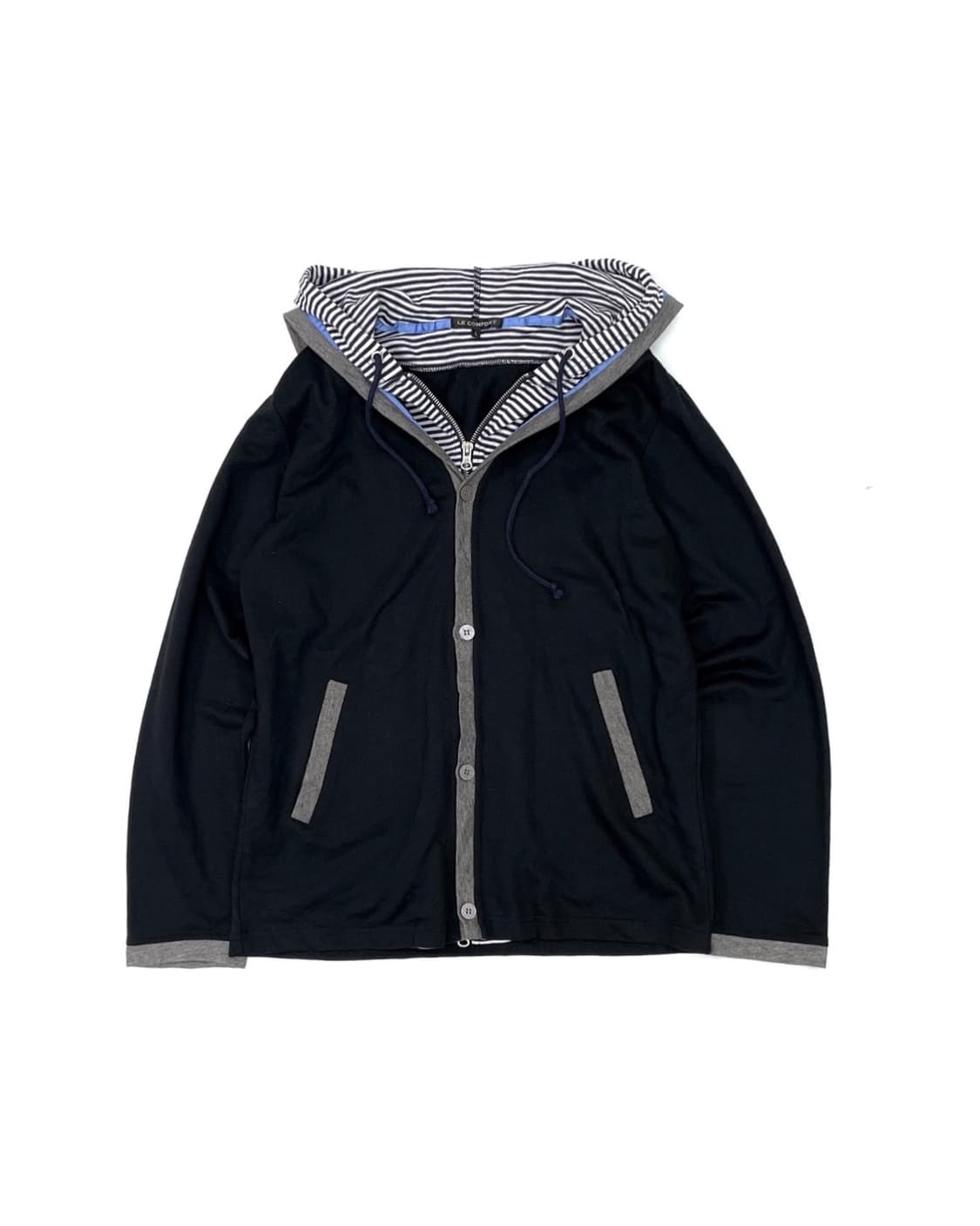 JPN Layered hood zip up 상품이미지1