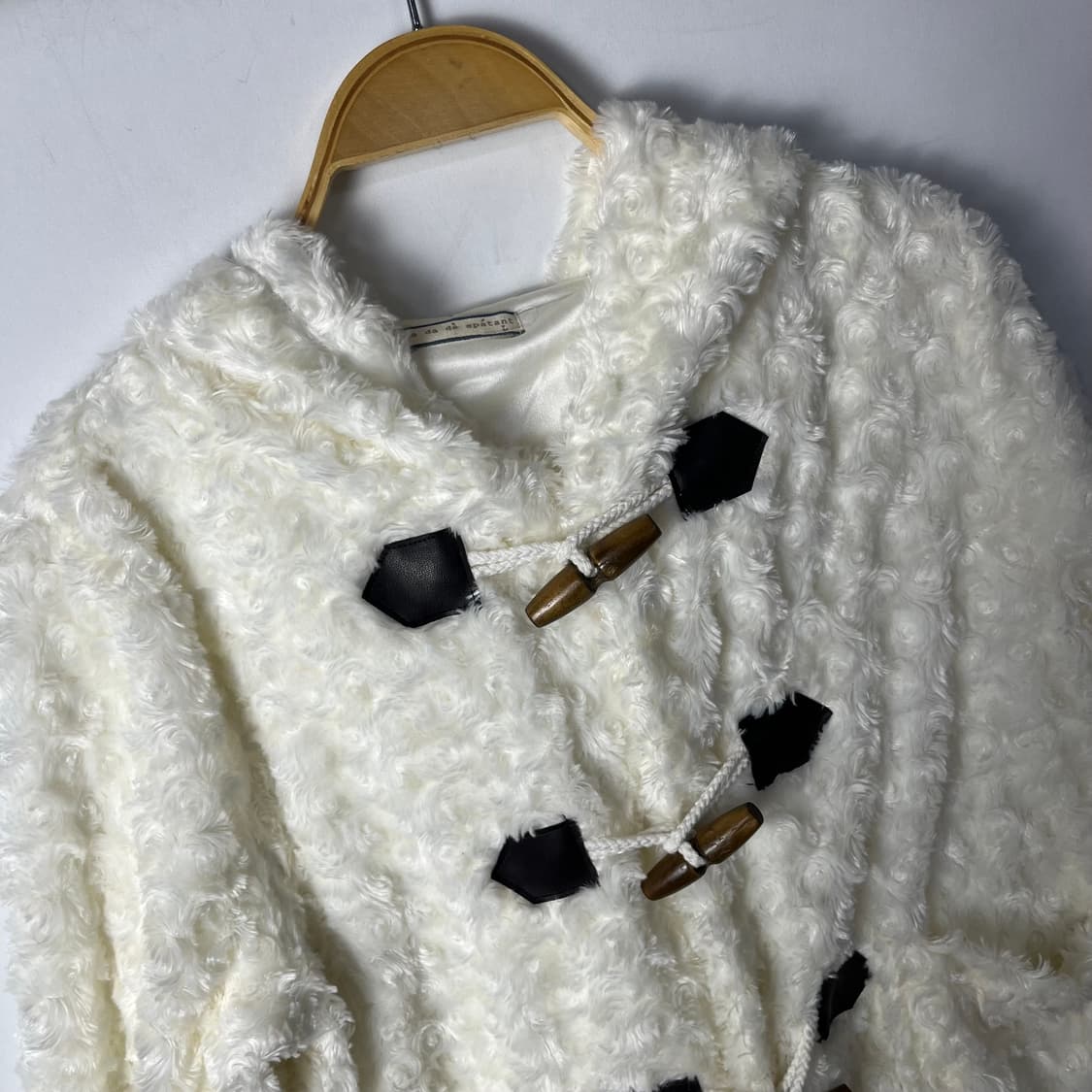 [da da de epatant] 더플 플리스 퍼 후디 자켓 상품이미지3