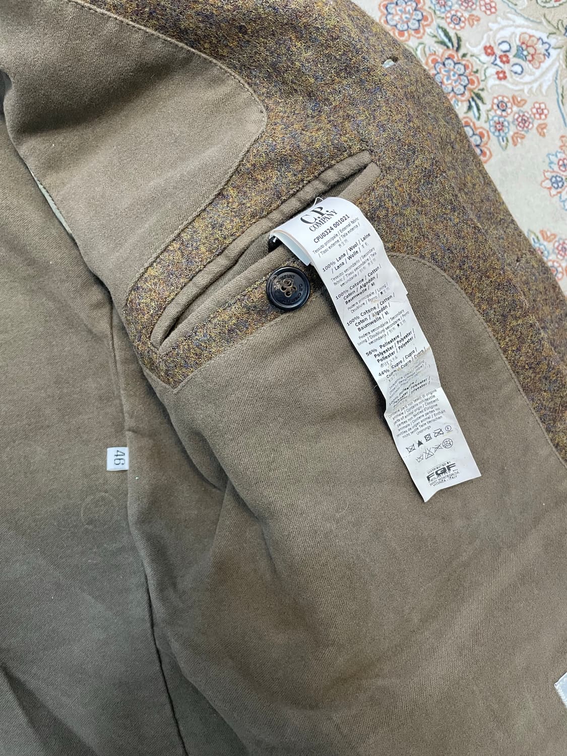 CP컴퍼니 14FW MOON셔틀랜드 울 헌팅 자켓 상품이미지7