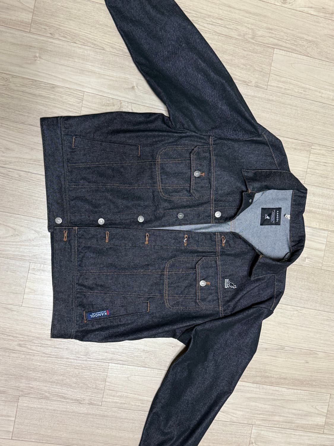 캉골 생지 데님 자켓 L 상품이미지1