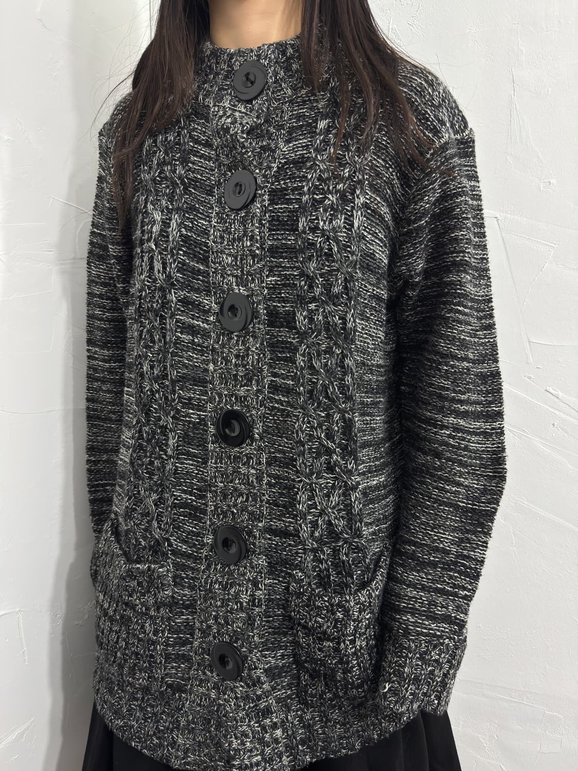 pompelmo big button cardigan 상품이미지5