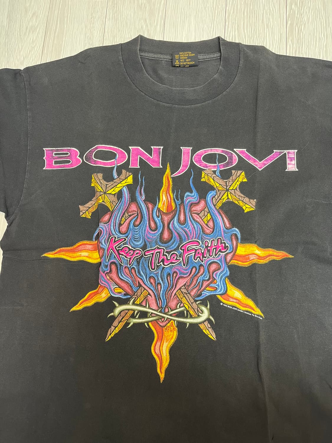 빈티지 본조비 티셔츠 상품이미지3