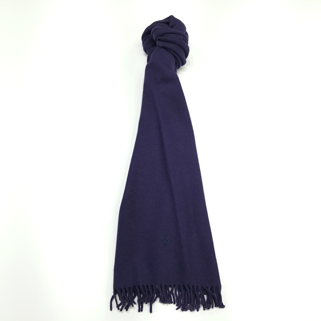 MX161 폴로 랄프로렌 퍼플 캐시미어 목도리 머플러 상품이미지4