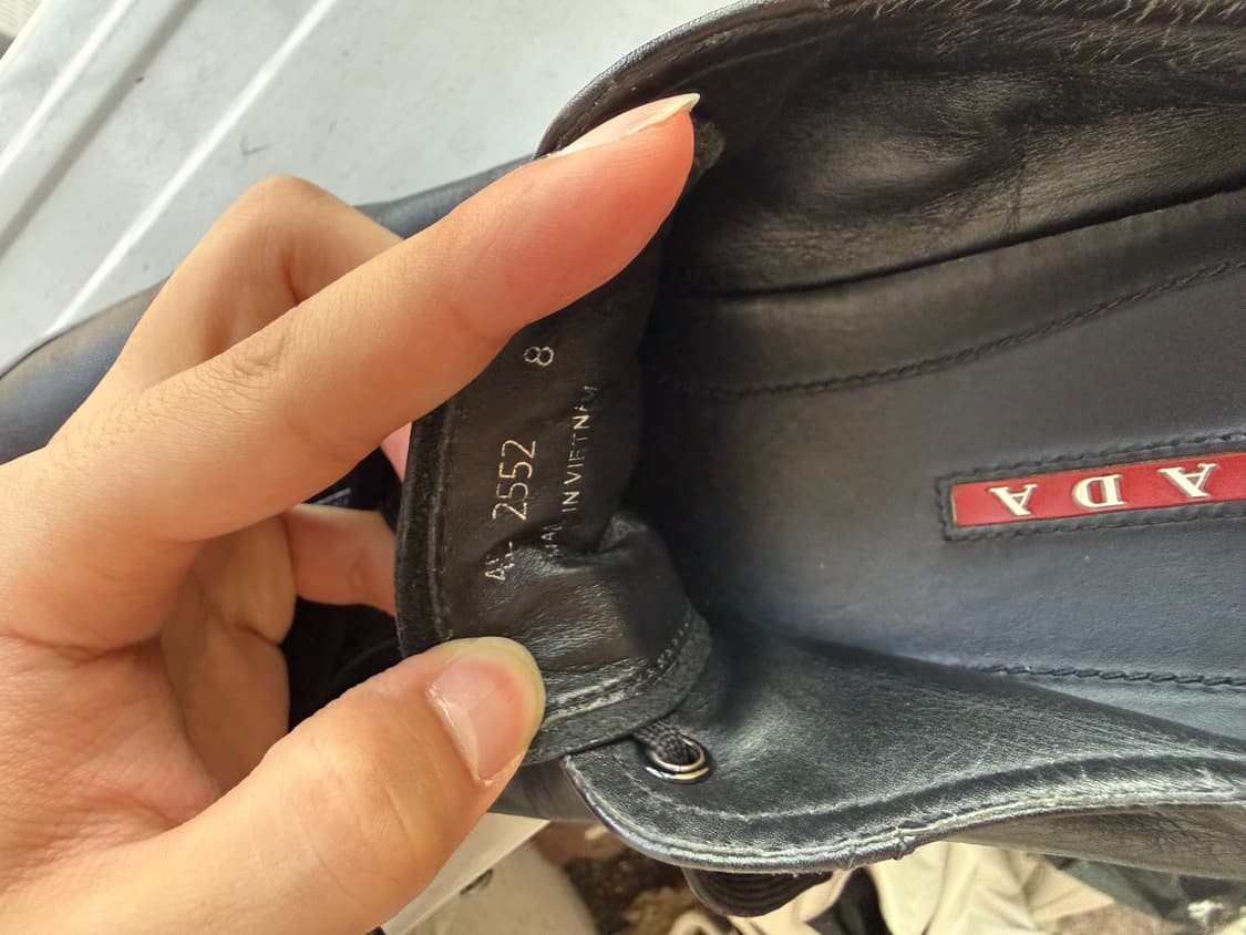 프라다 (프라다스포츠) 레더 컵솔 스니커즈 상품이미지8