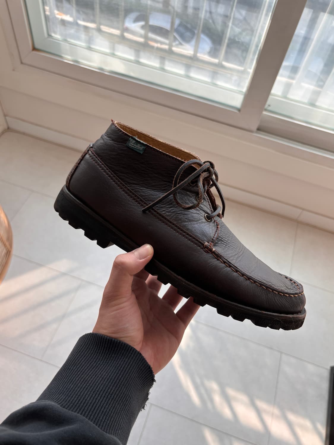 Vintage Paraboot Chukka boots MocToe UK8 상품이미지1