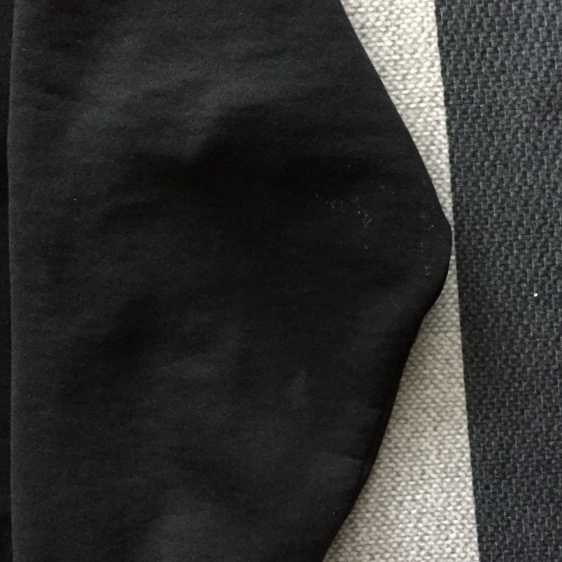 빈티지 러셀 후드집업 블랙 상품이미지3