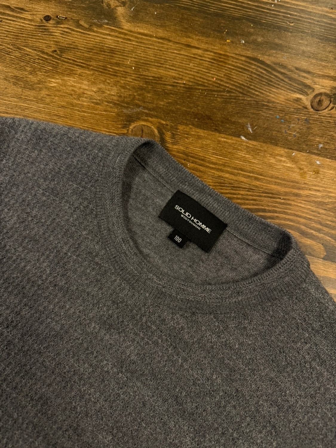 솔리드옴므 니트 남성95-100 상품이미지7
