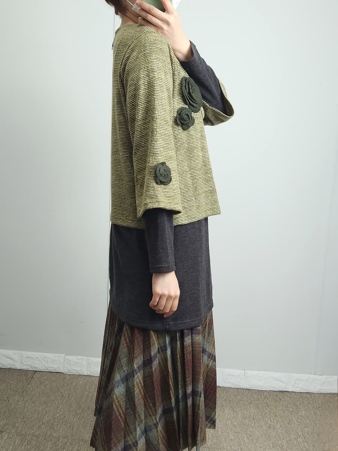 레이어드 롱 슬리브 탑 상품이미지3