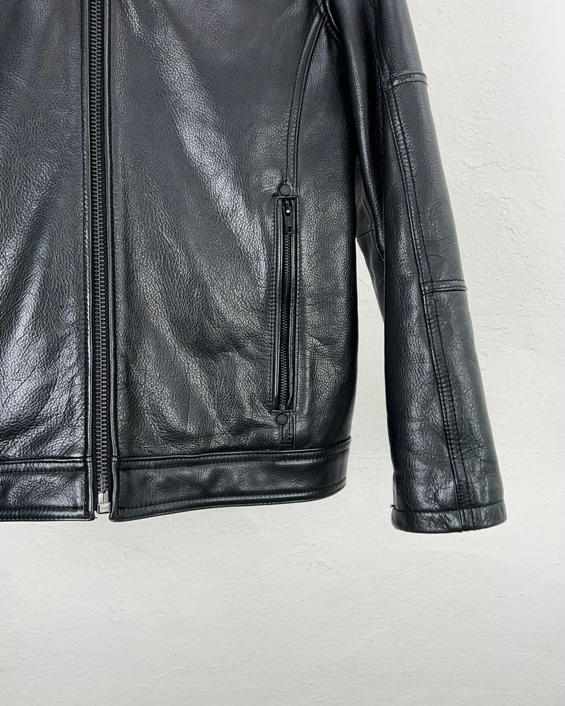 윌슨 레더 블랙 신슐레이트 제뉴윈 멀티 라이더 자켓 상품이미지5