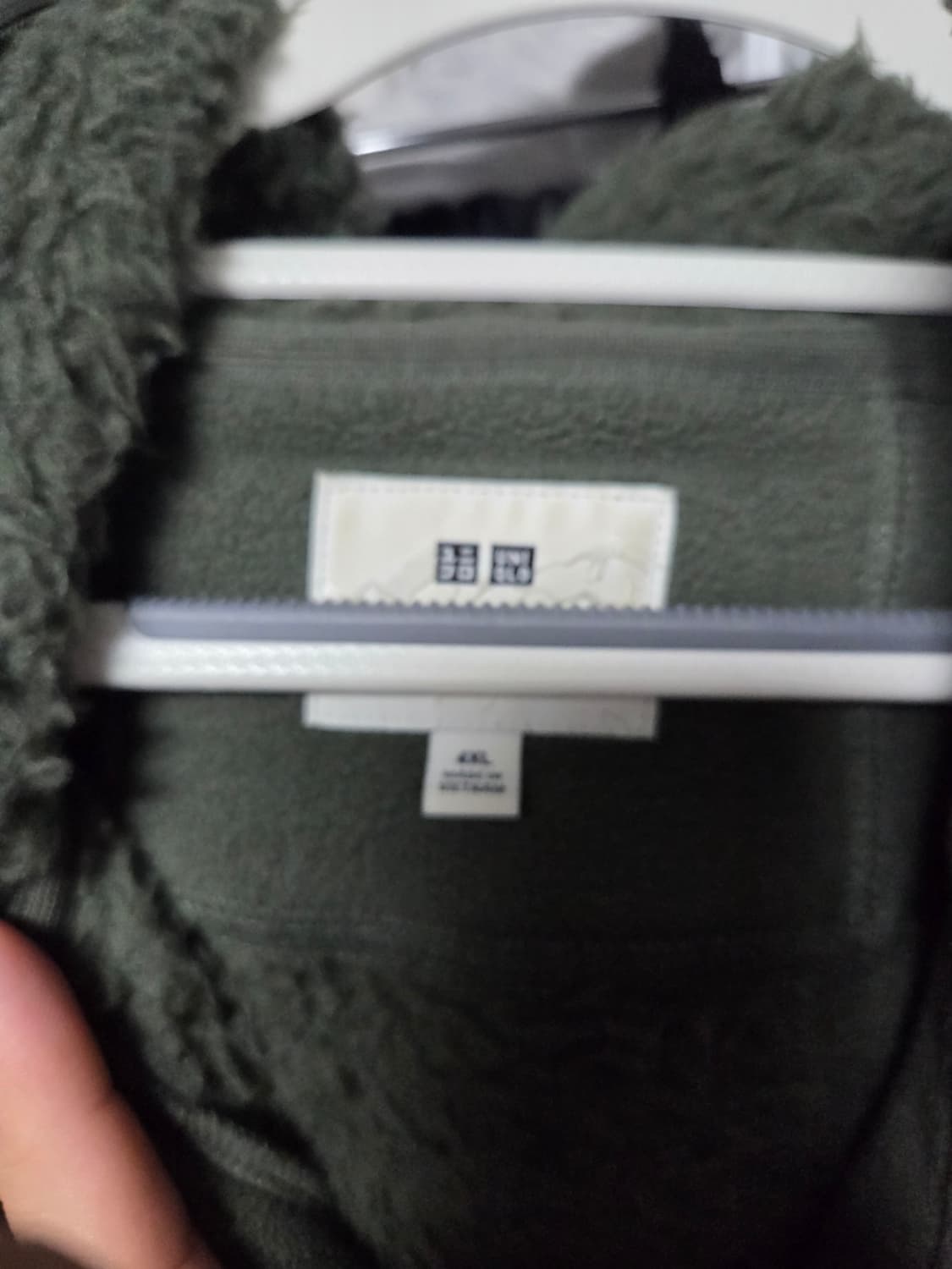 (4XL) 유니클로 화이트 마운티니어링 풀집 파카 상품이미지2