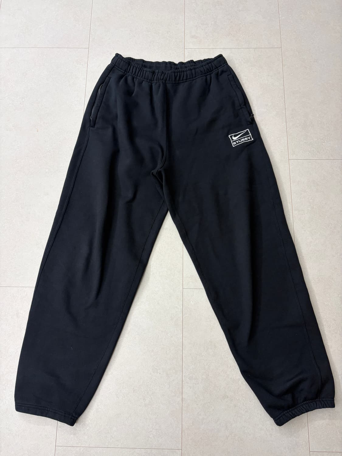 나이키x스투시 nrg 스웻팬츠 블랙 M 상품이미지2