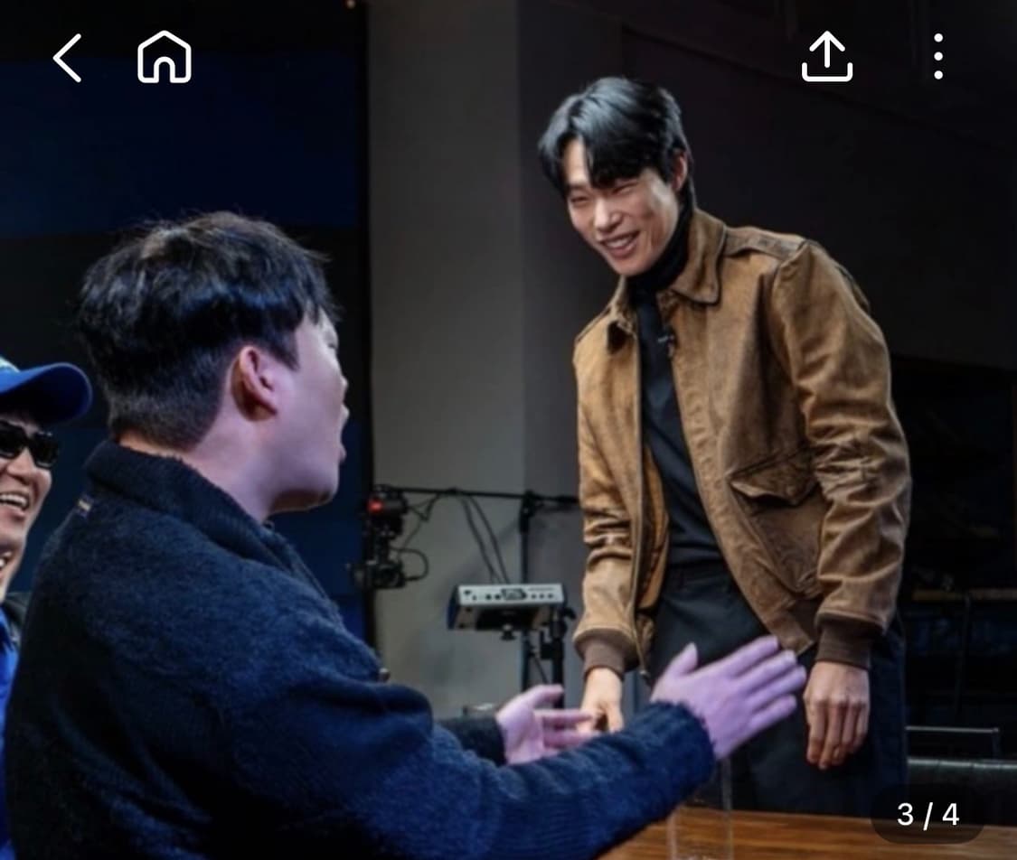 (새상품,황금사이즈) 폴로 레더 플라이트 자켓(M size) 상품이미지2