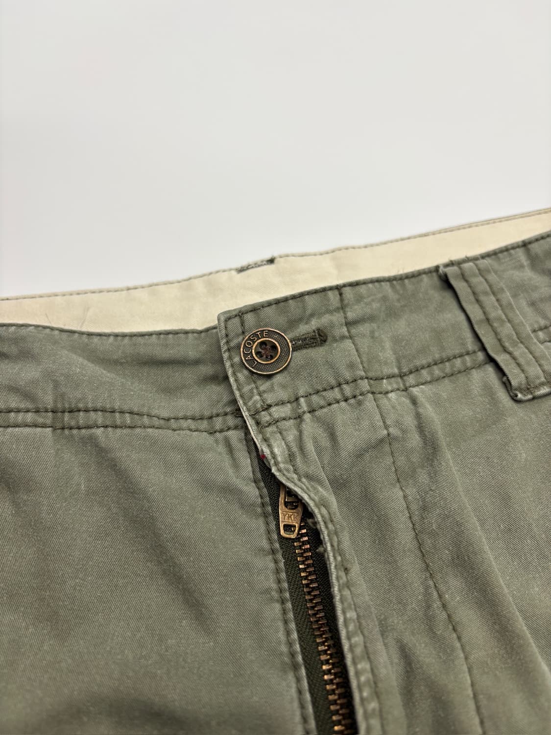 Lacoste 라코스테 빈티지 카키 카고 반바지 상품이미지5