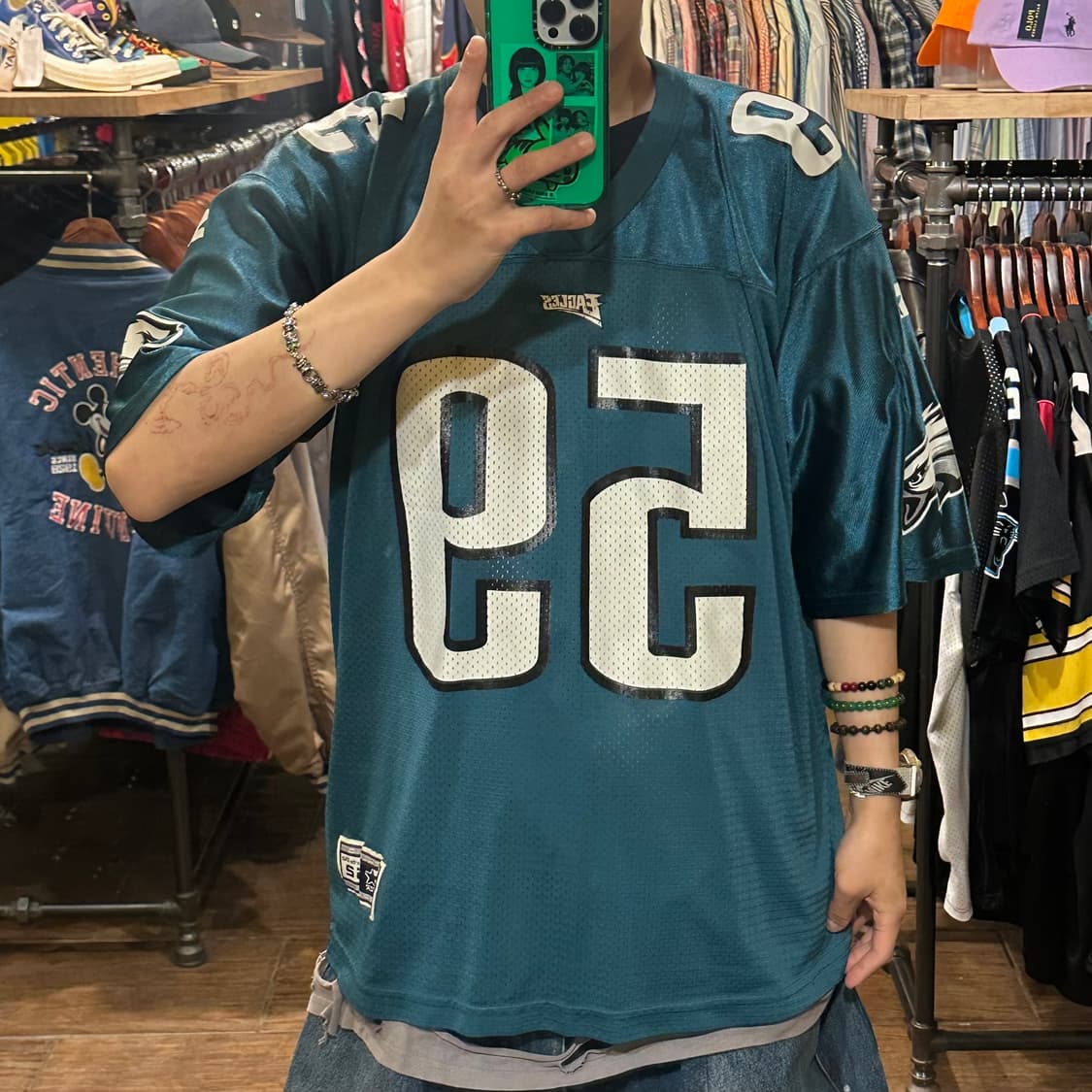 [HI] STARTER 반팔티 그린 상품이미지2