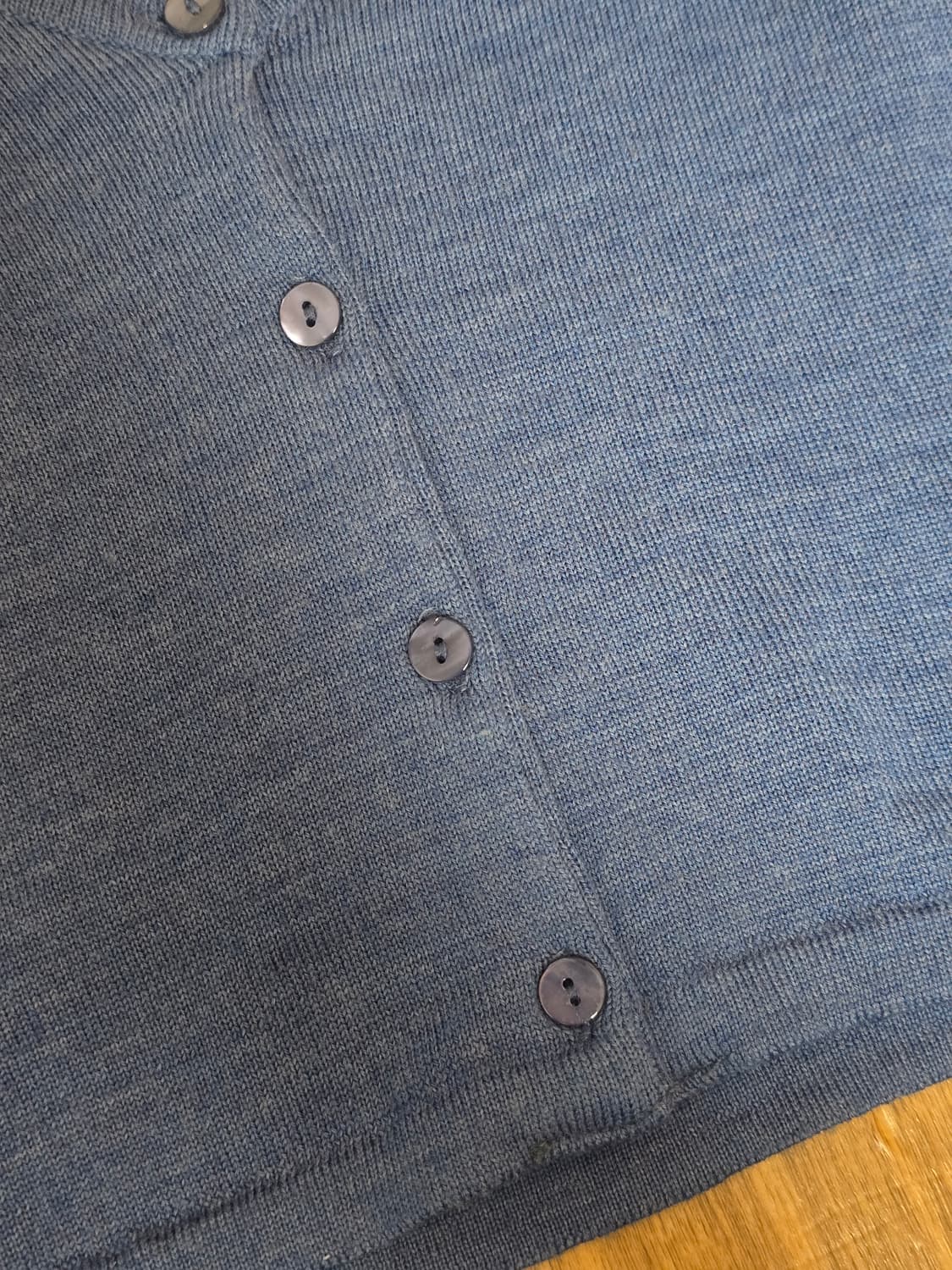 Agnes B 아네스베 버튼 숏 가디건 S 상품이미지5