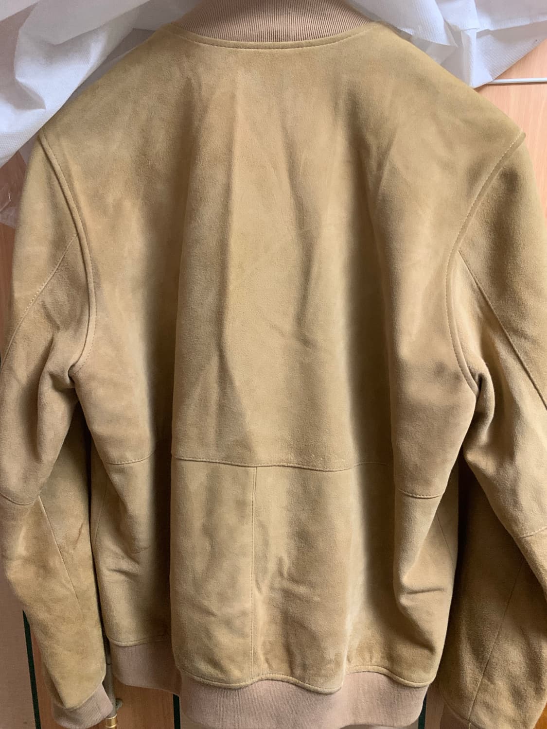 3 ) niuhans 뉘앙스 스웨이드 자켓 봄버 상품이미지2