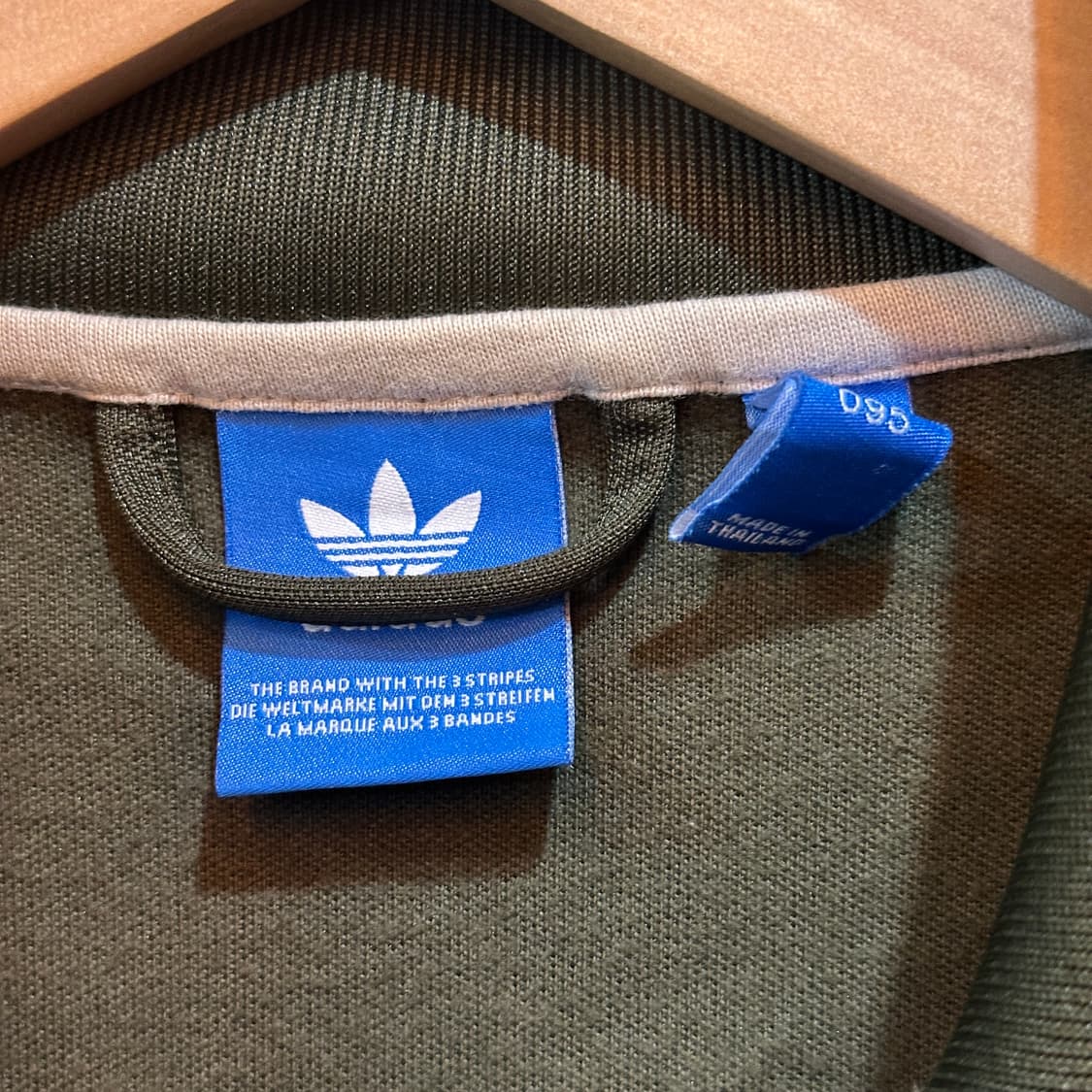 아디다스 카키 밀리터리 져지 상품이미지4