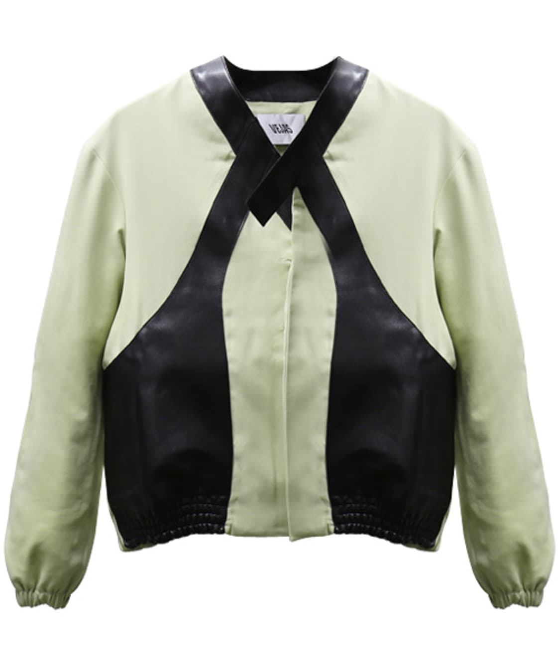 VEJAS LEATHER/COTTON BOMBER 상품이미지1