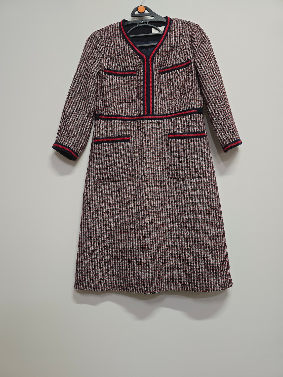 레니본 트위드 원피스  포켓 포인트 상품이미지1