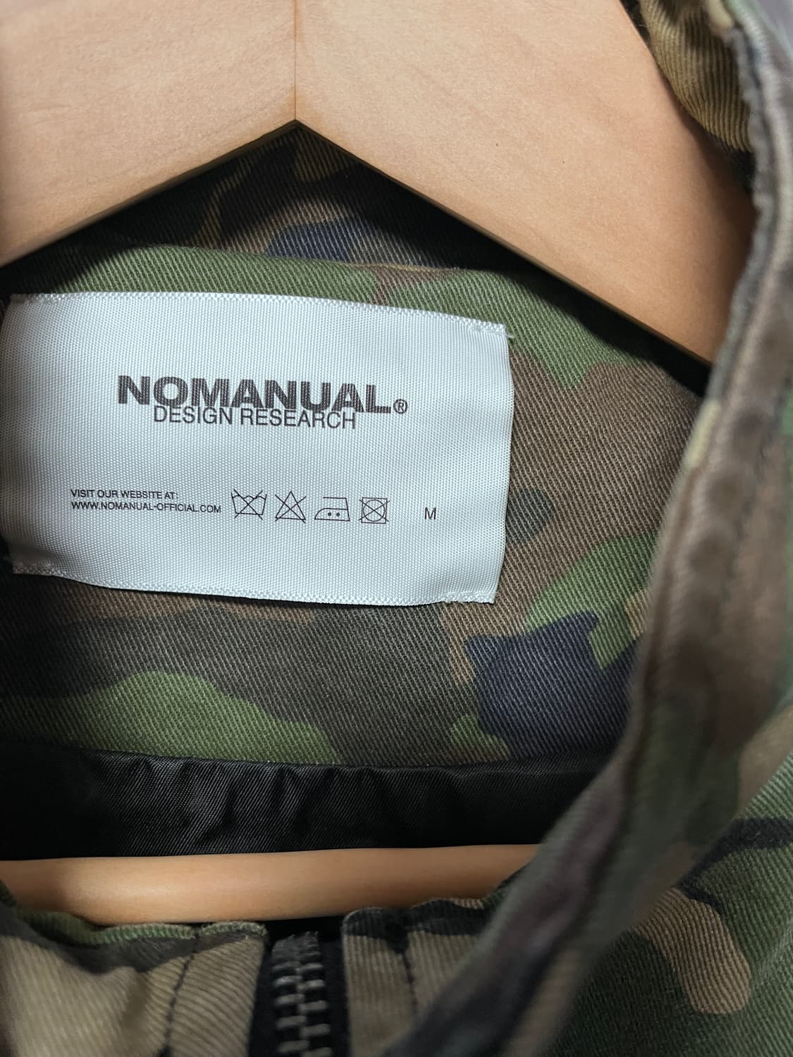 [새상품,M] 노매뉴얼 카모 자켓 W.S Jacket 바이커자켓 상품이미지3