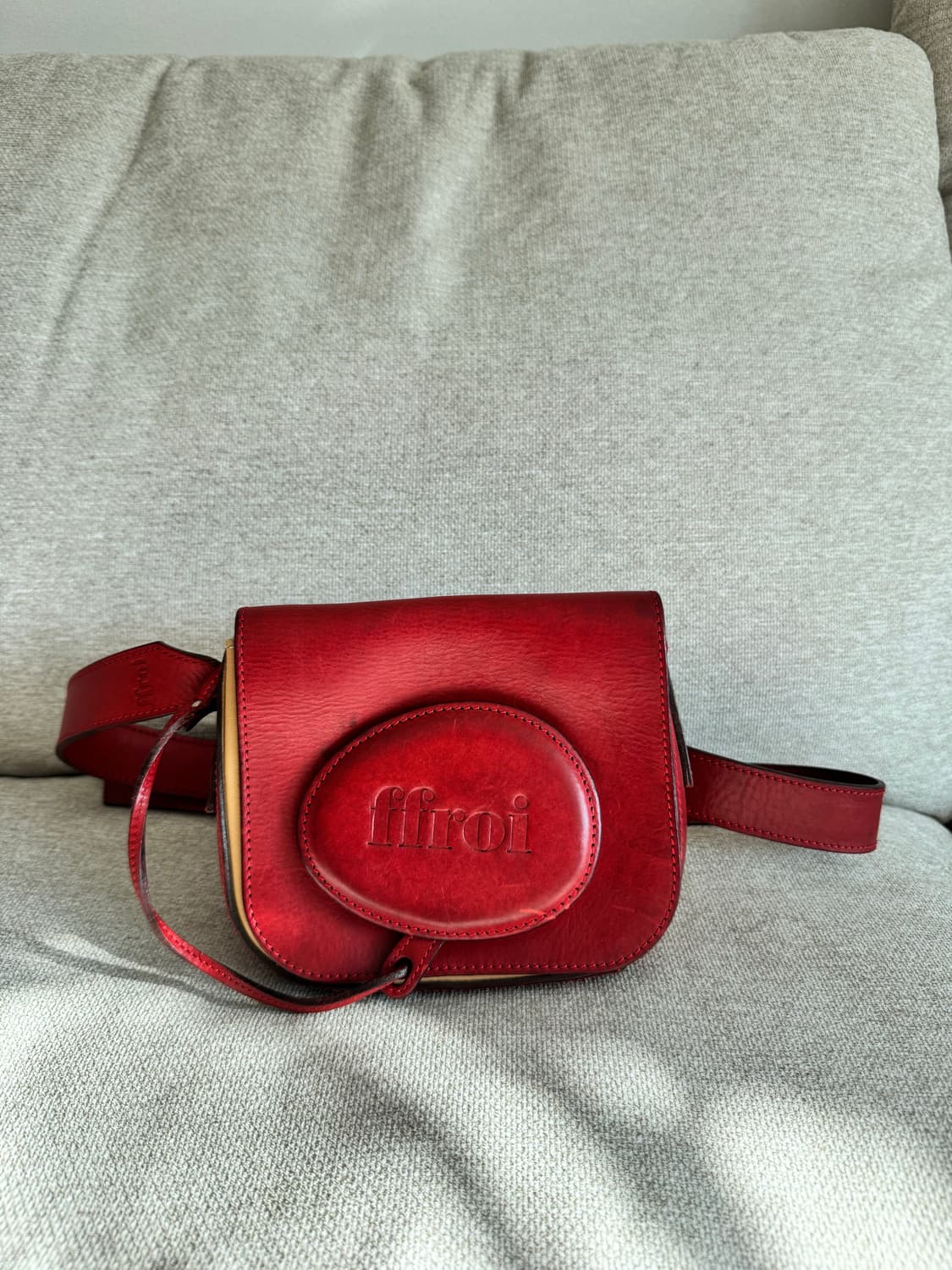 ffroi 프루아 아일랜드백 레드 상품이미지1