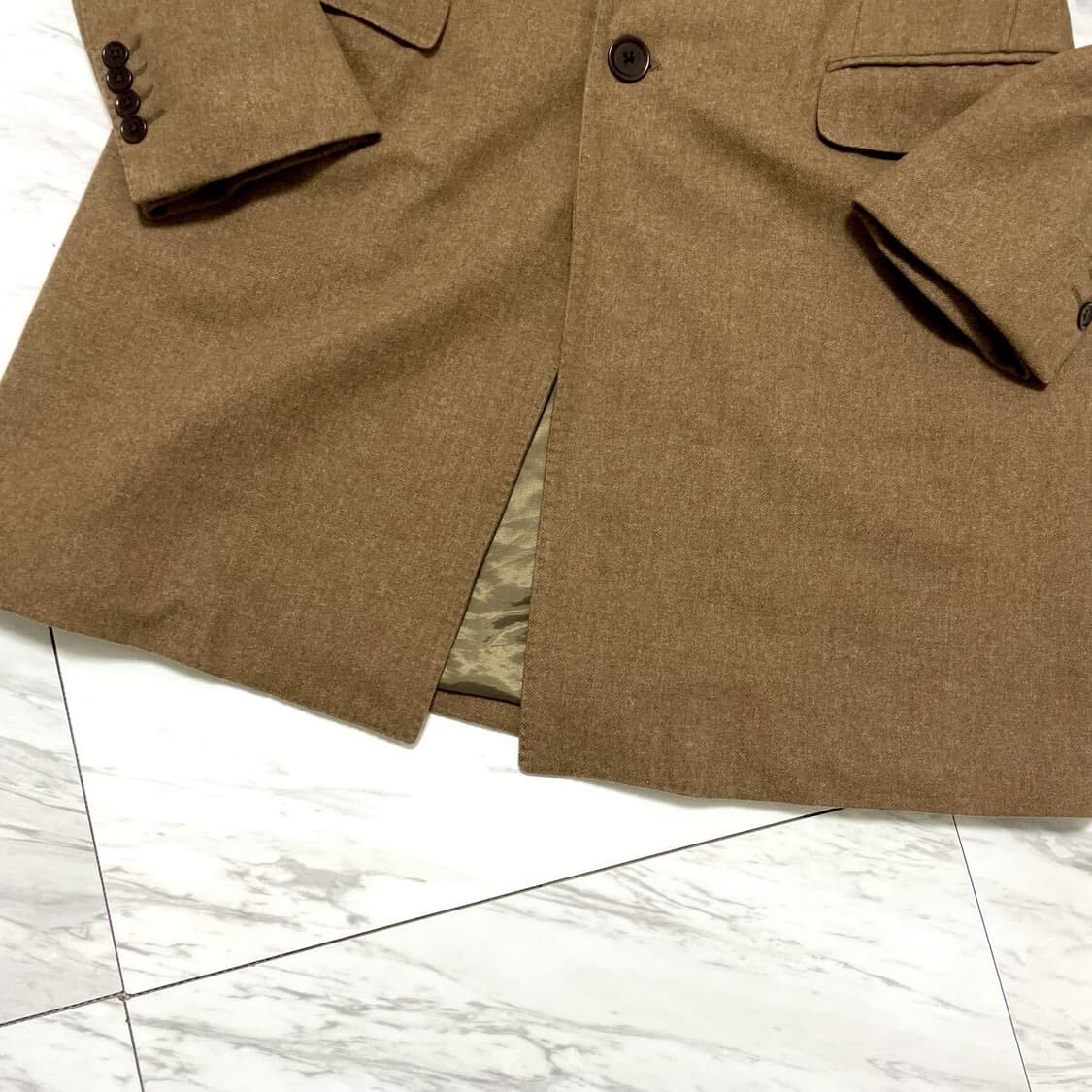 유나이티드애로우즈x로로피아나 울 코트 상품이미지5