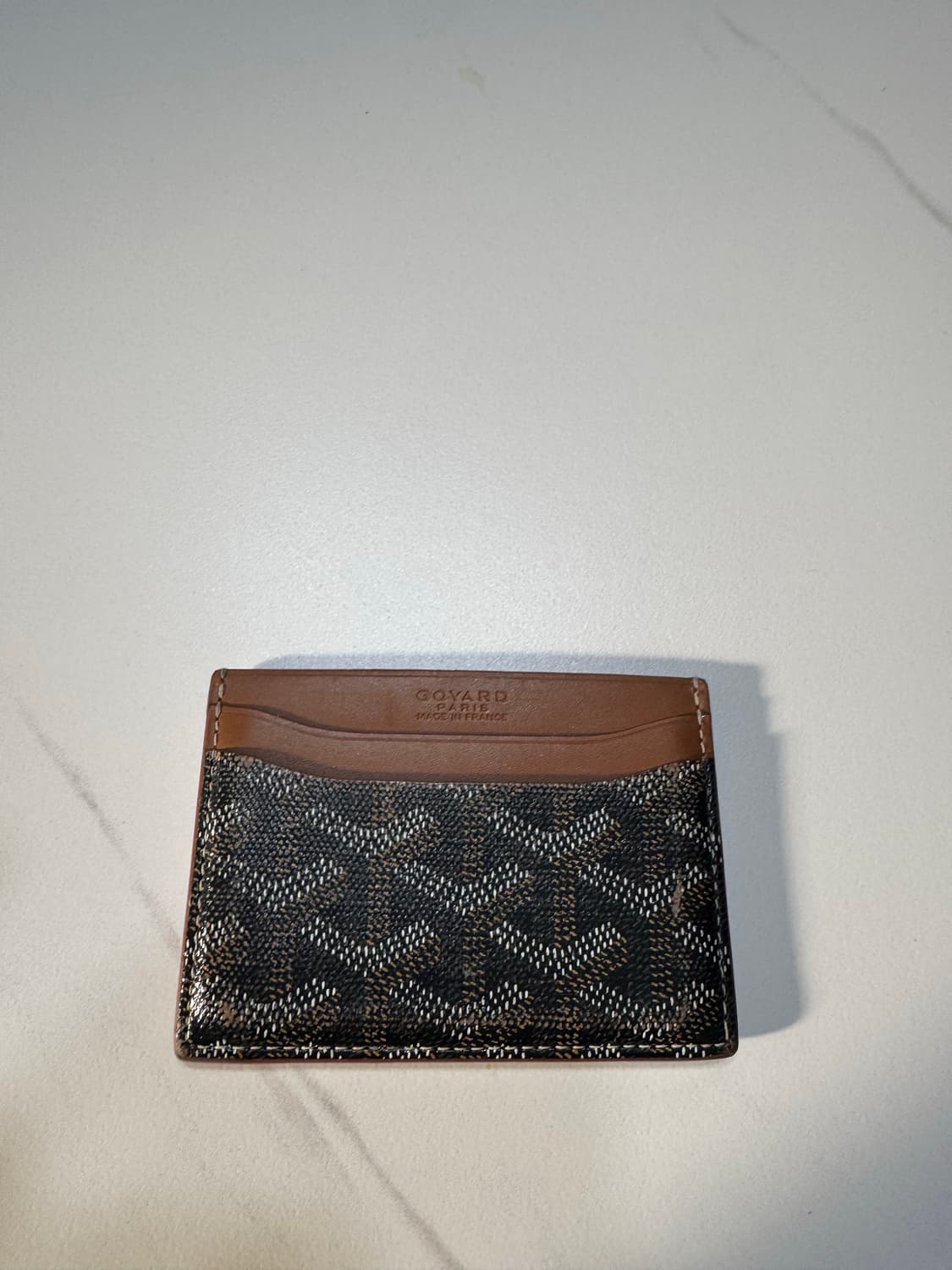 고야드 카드지갑 브라운 상품이미지2