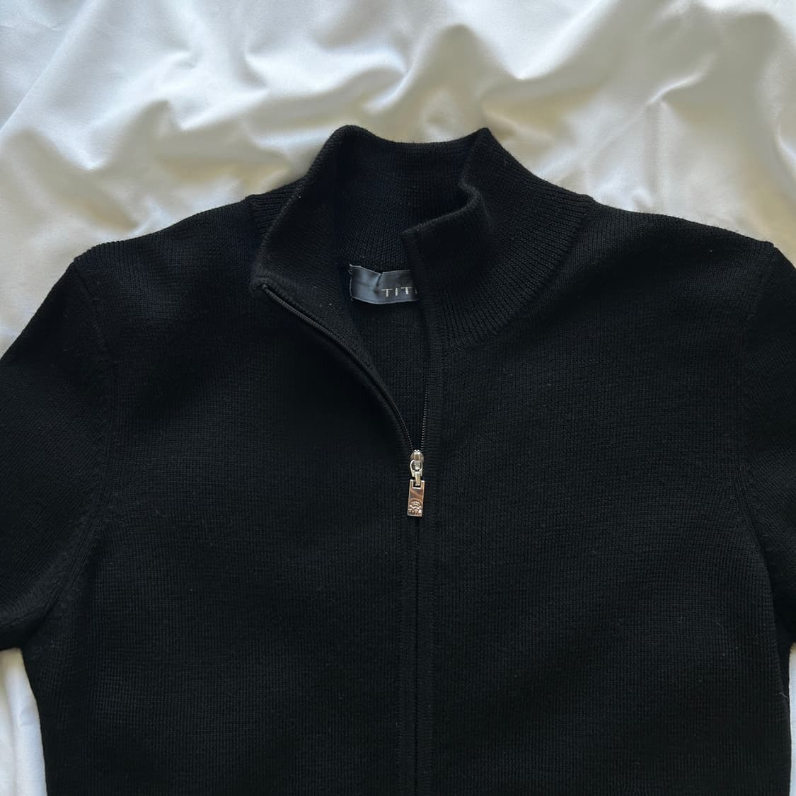 빈티지 울 풀집업 니트 가디건 상품이미지7