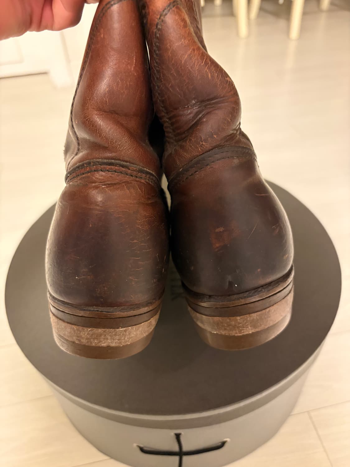 10.5)80s 빈티지 레드윙 페코스 상품이미지5