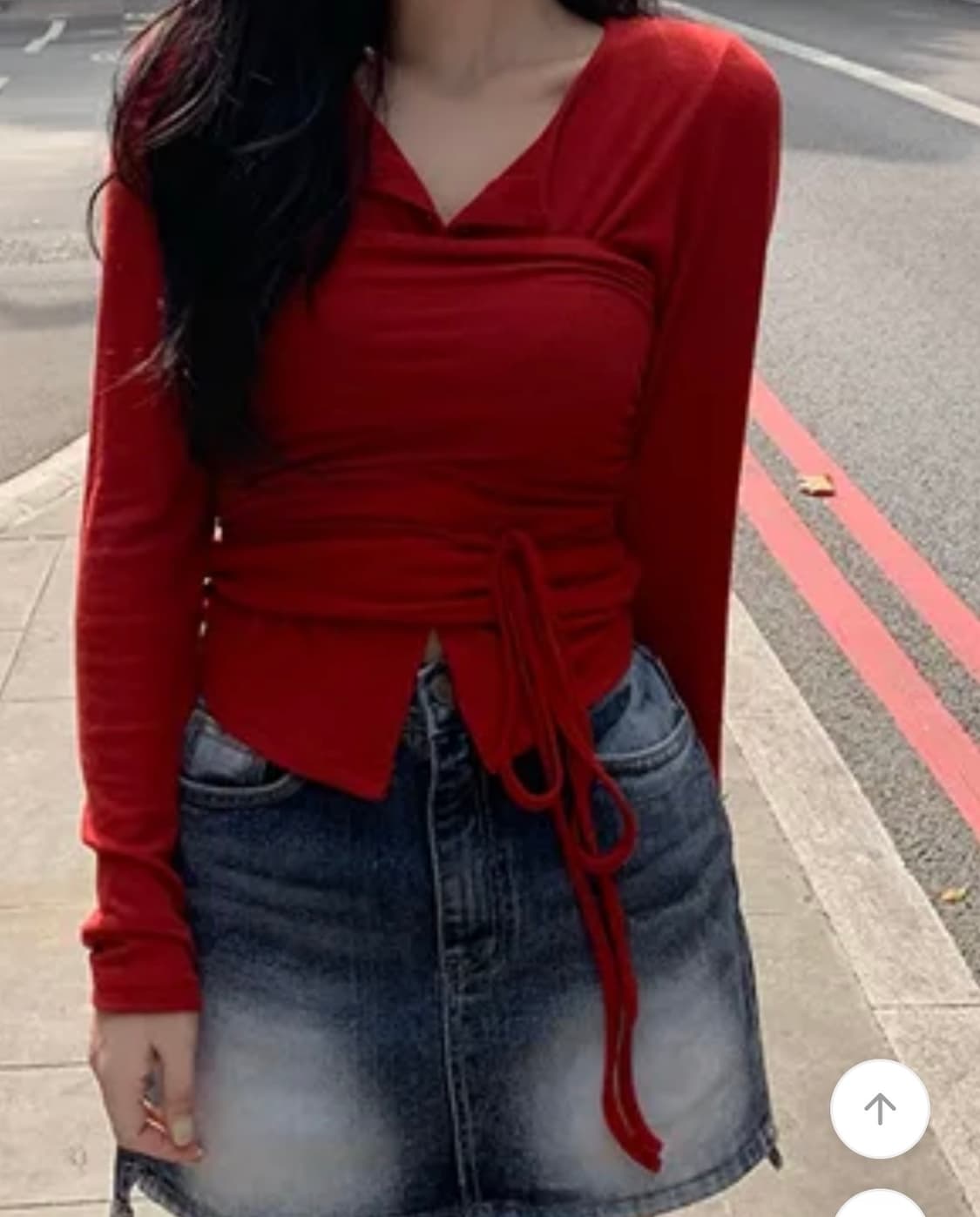 영앤리치 가디건+셔링 탑 세트 상품이미지2