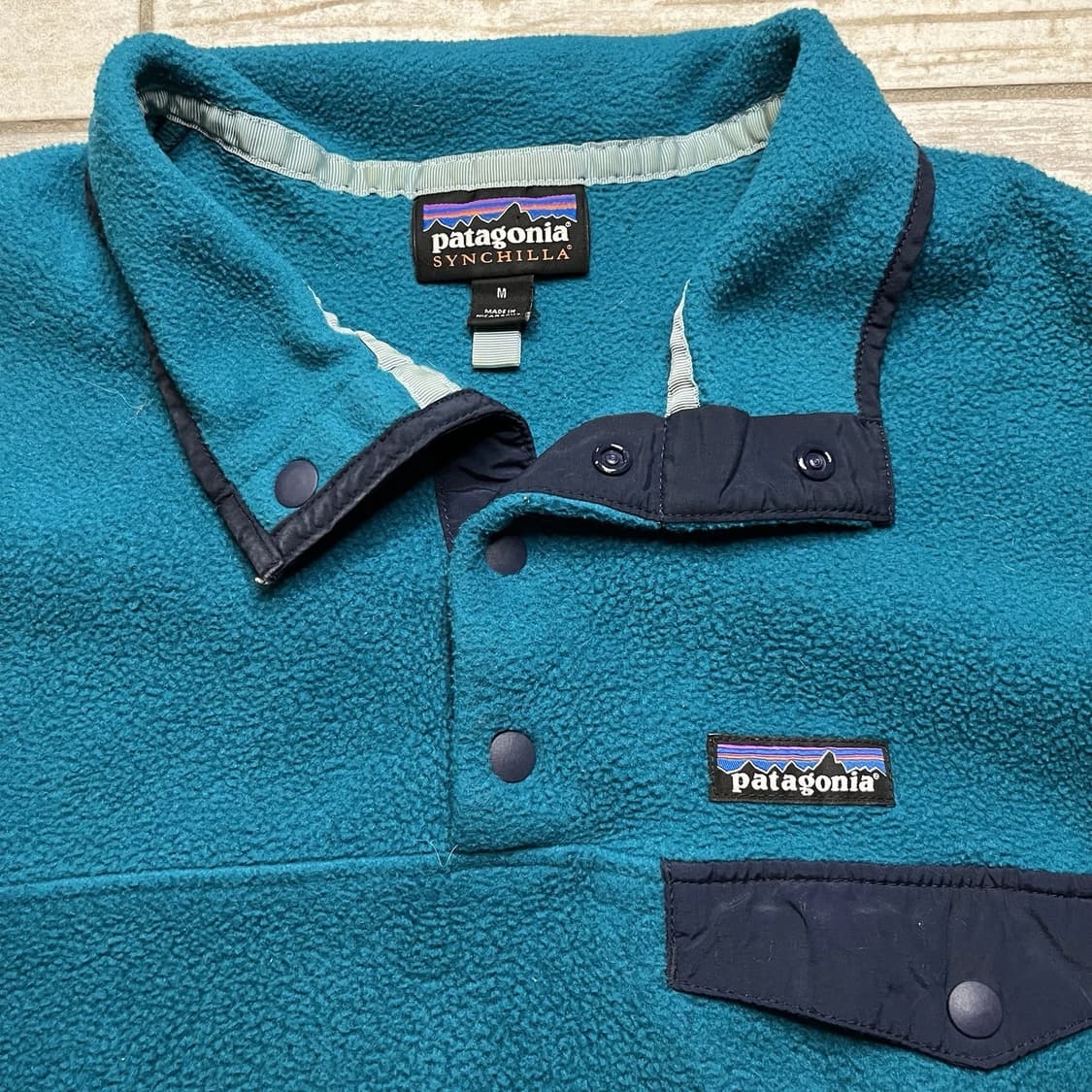 파타고니아 신칠라 스냅-T 딥블루/네이비 상품이미지2