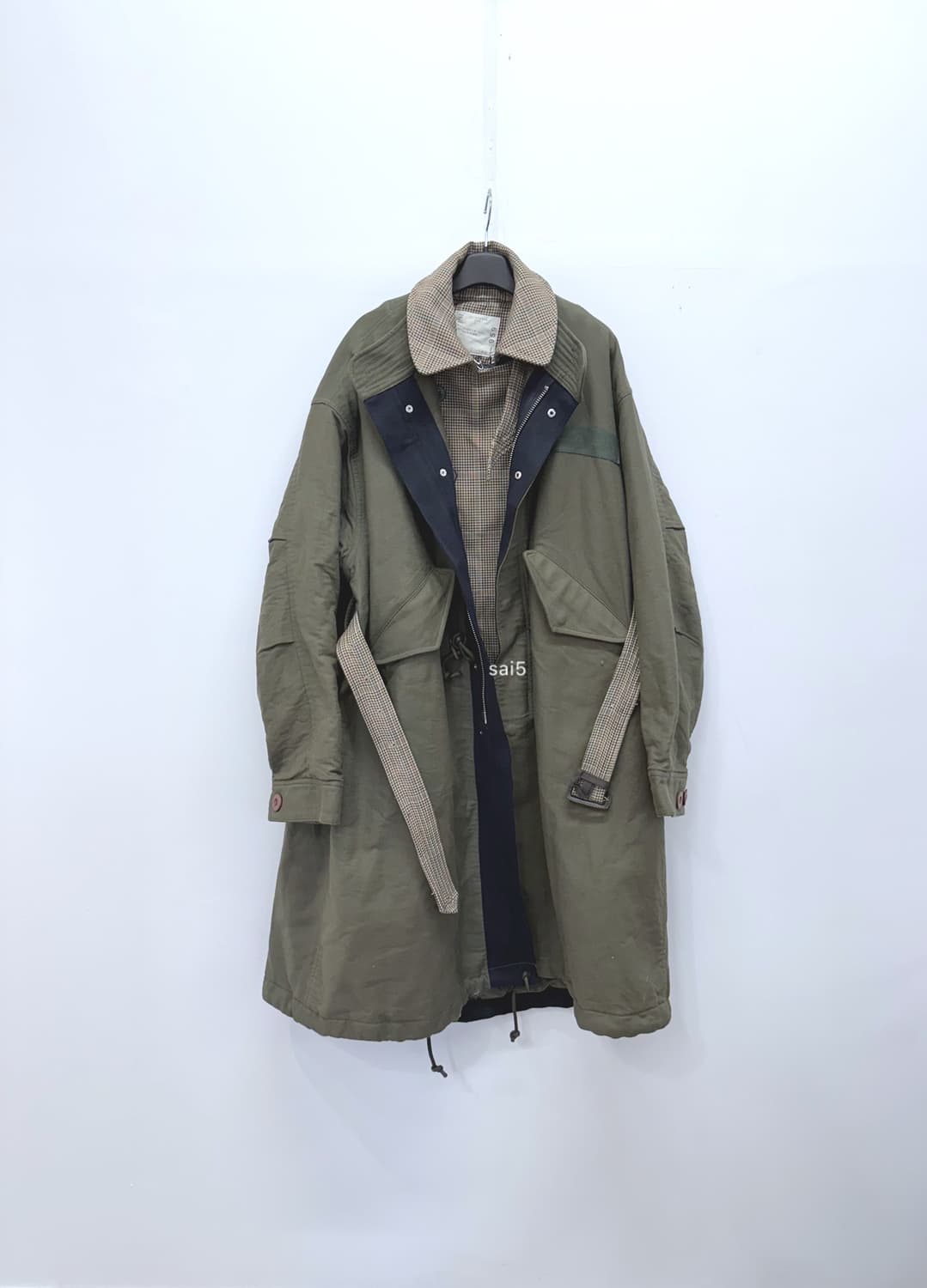 더일마 레이어드 야상 코트 상품이미지1