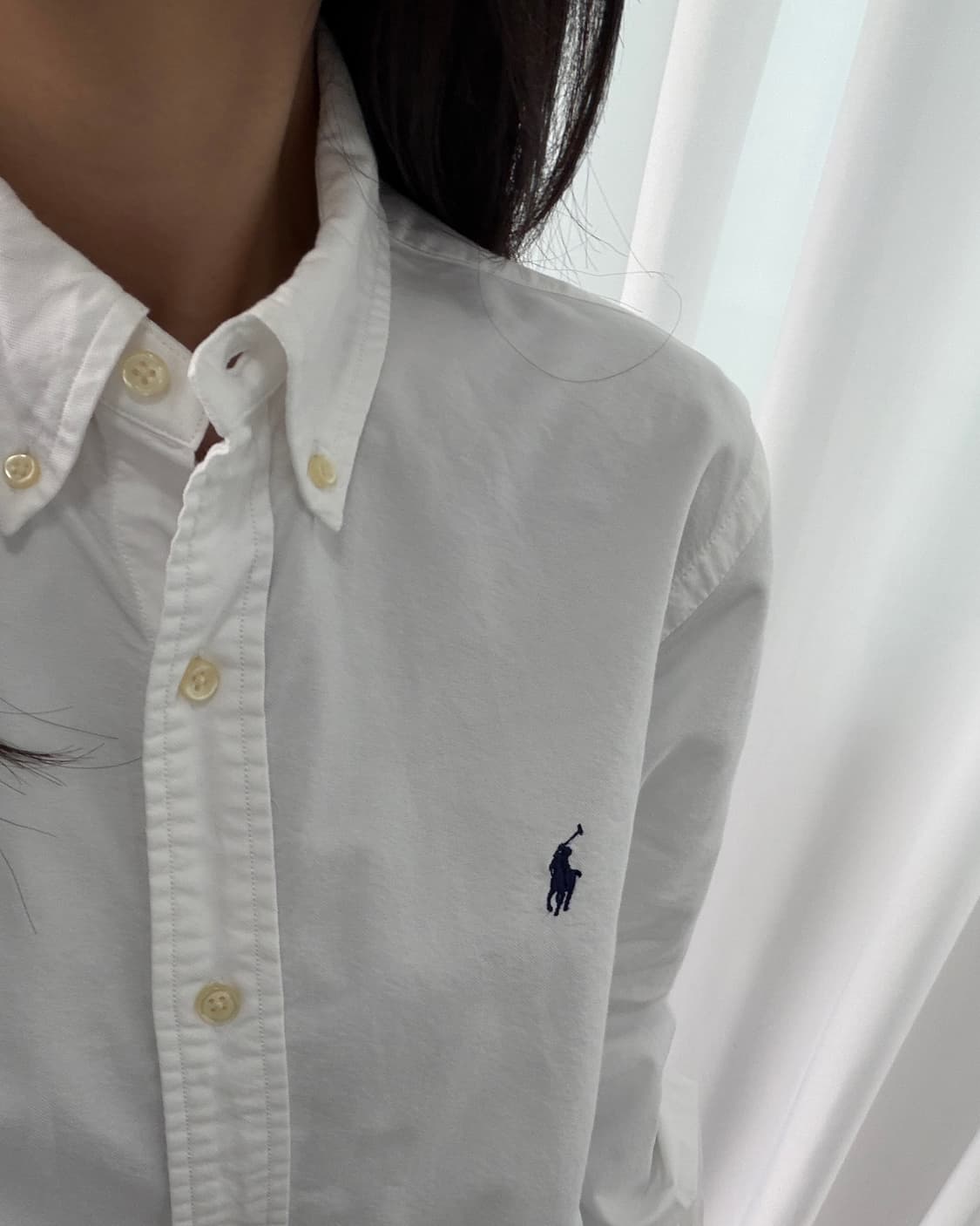 [M]폴로 랄프로렌 클래식핏 가먼트 다이 옥스포드 셔츠 상품이미지3