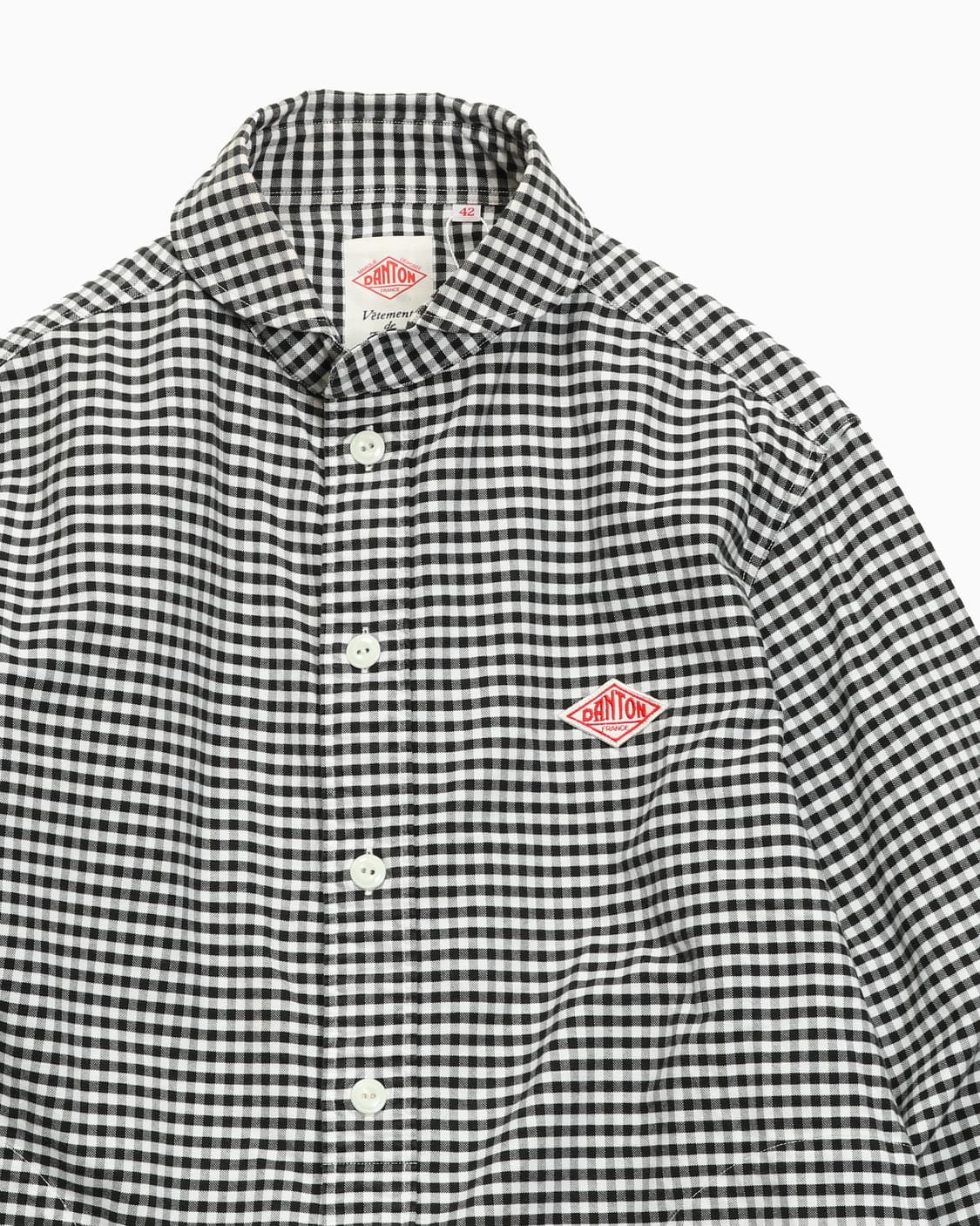 단톤 여성 라운드 칼라 셔츠 상품이미지2