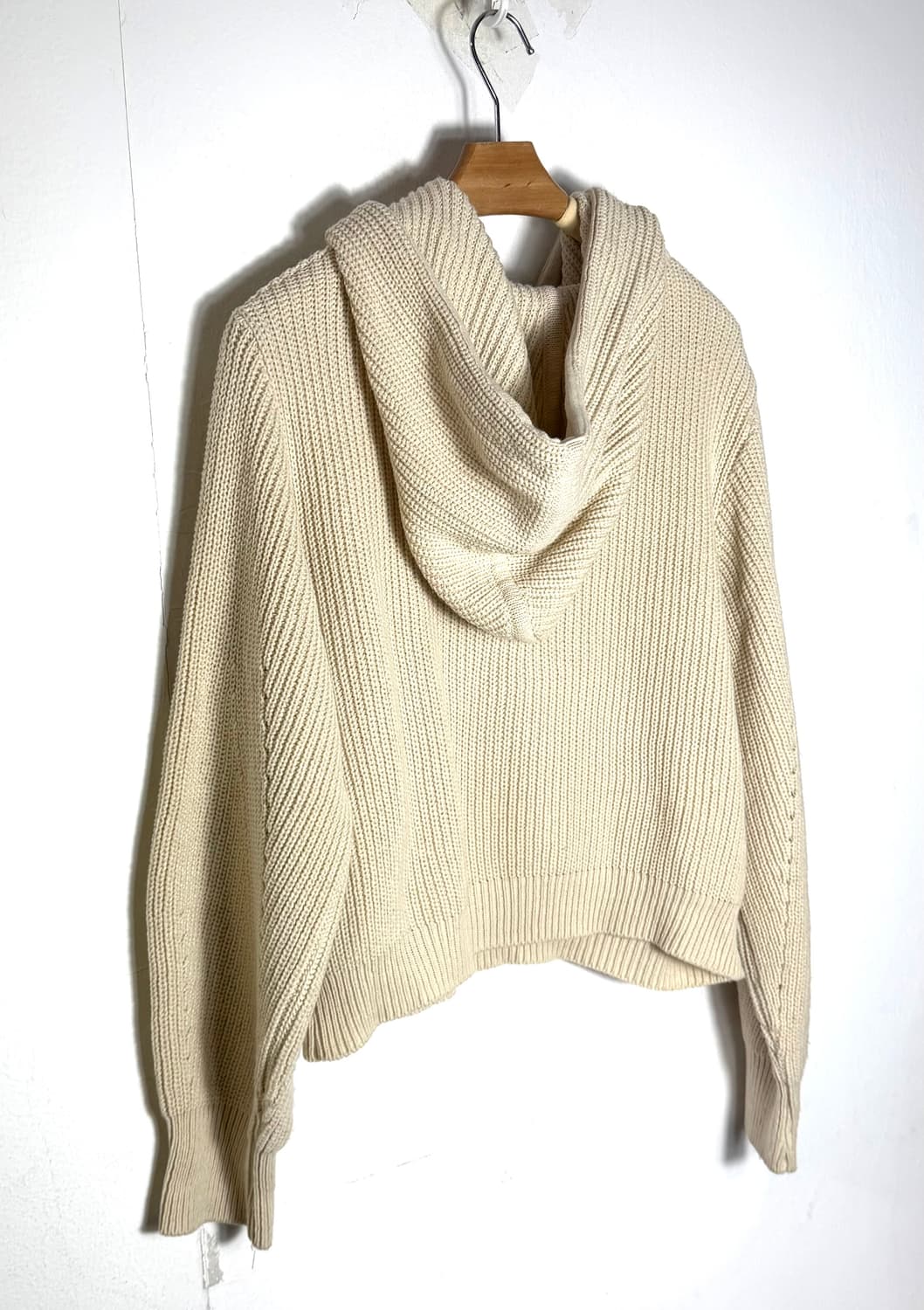 루에브르 루에브르니트 후드니트 니트집업 상품이미지2